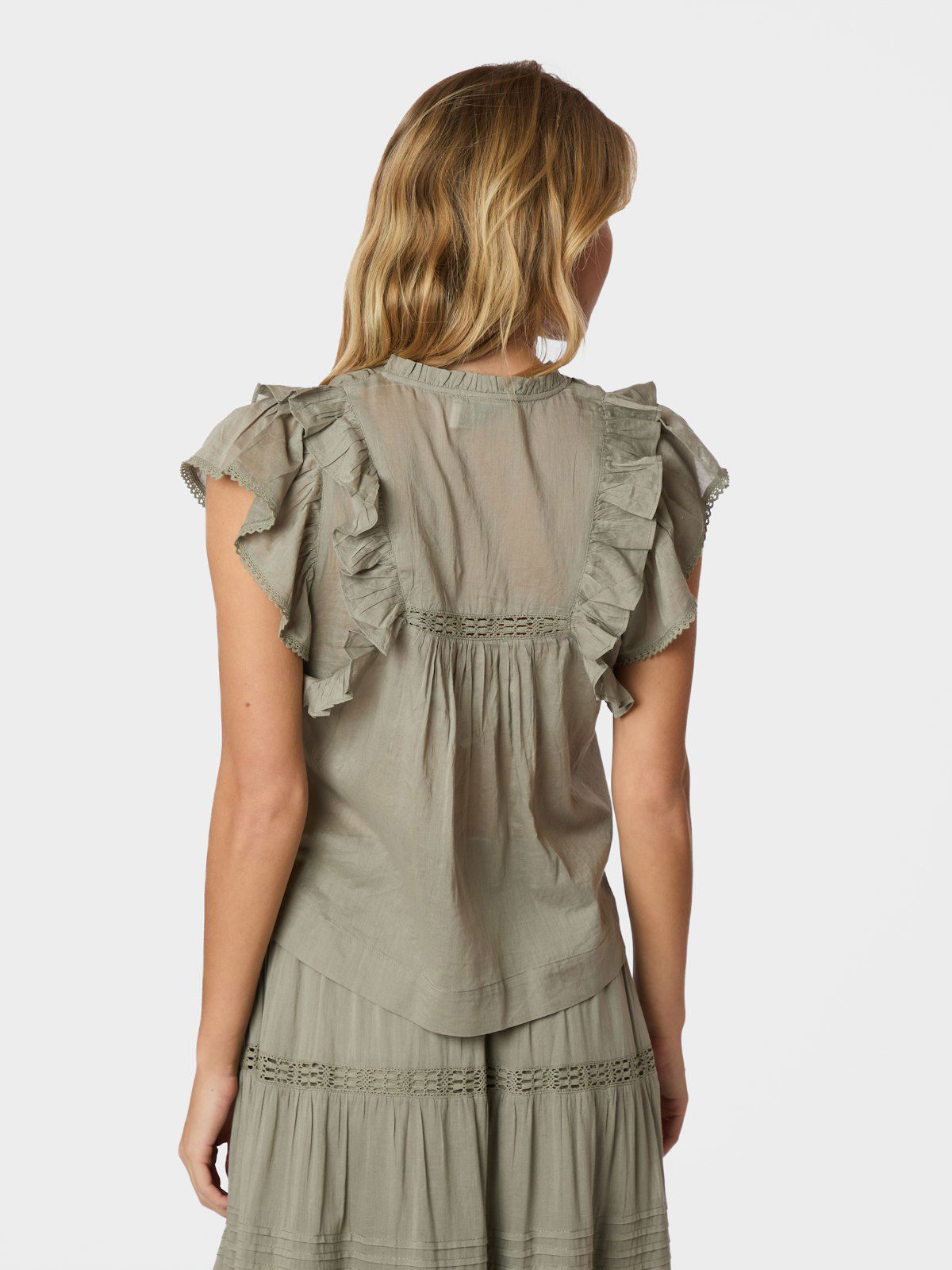 Jayla S Voile Top