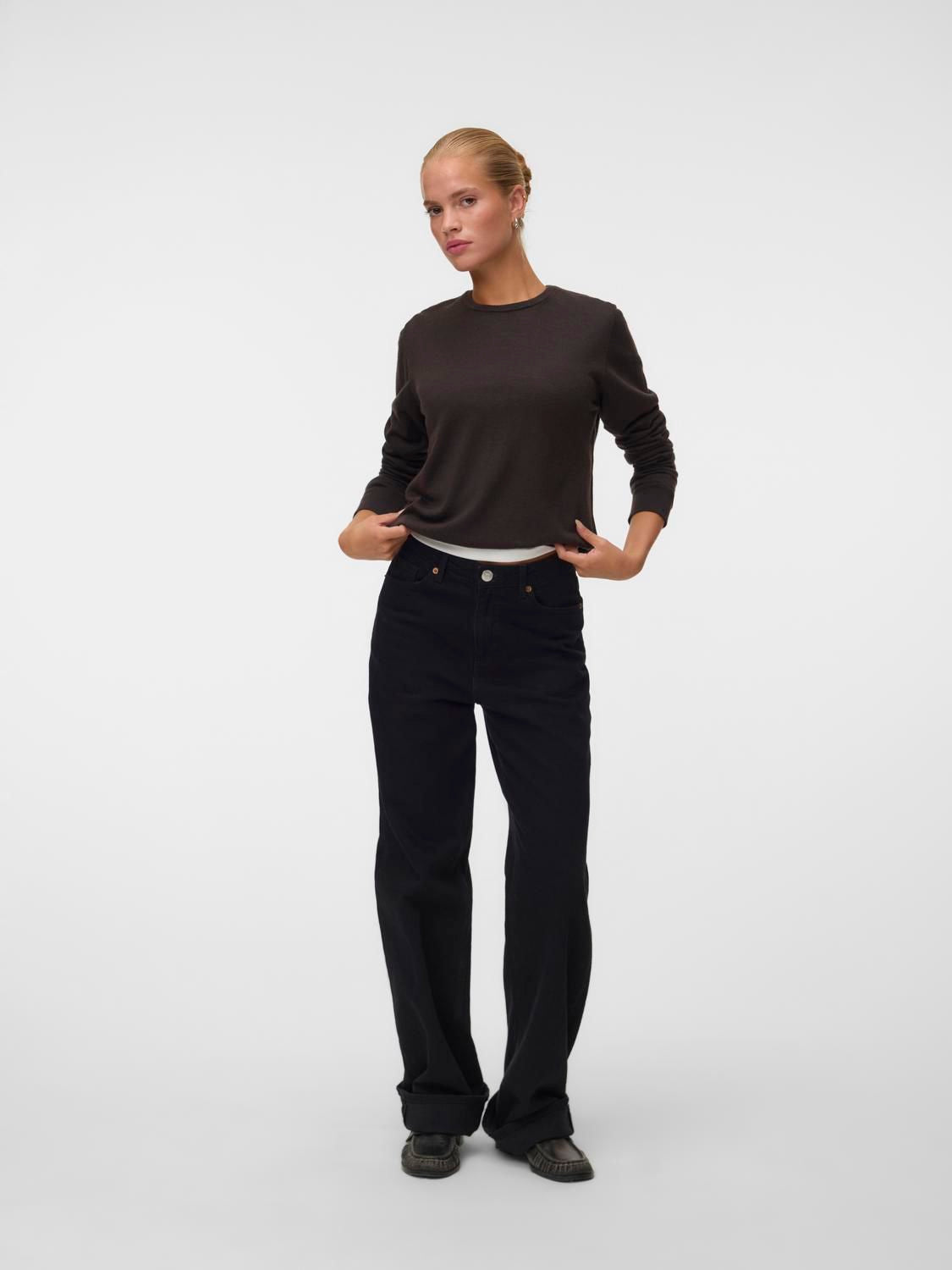 Awcara Ls O-Neck Wool Pullover Noos