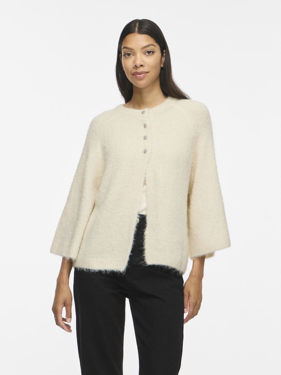 Vibows 3/4 Knit Cardigan/ln/1