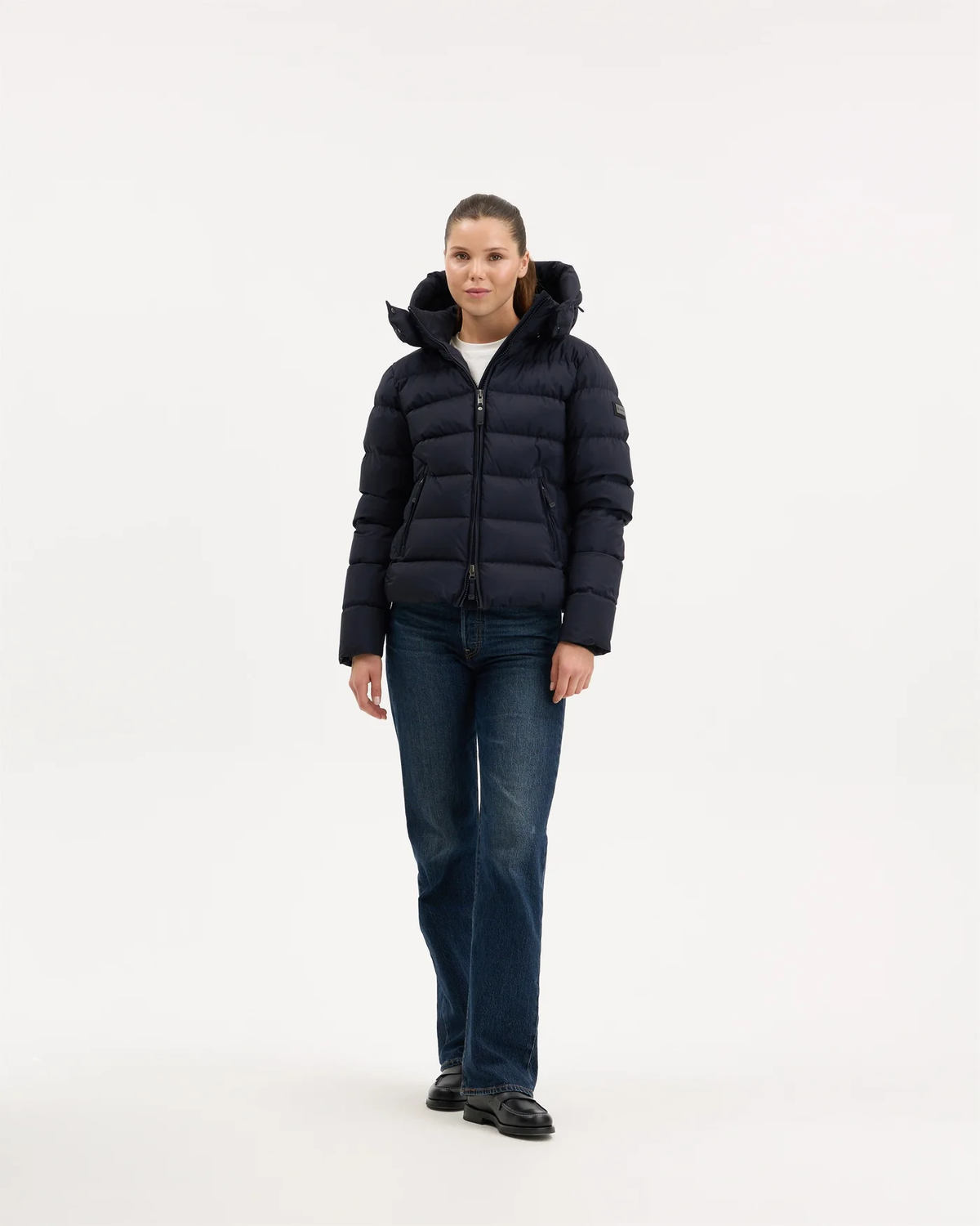 Vega Short jacket w Navy