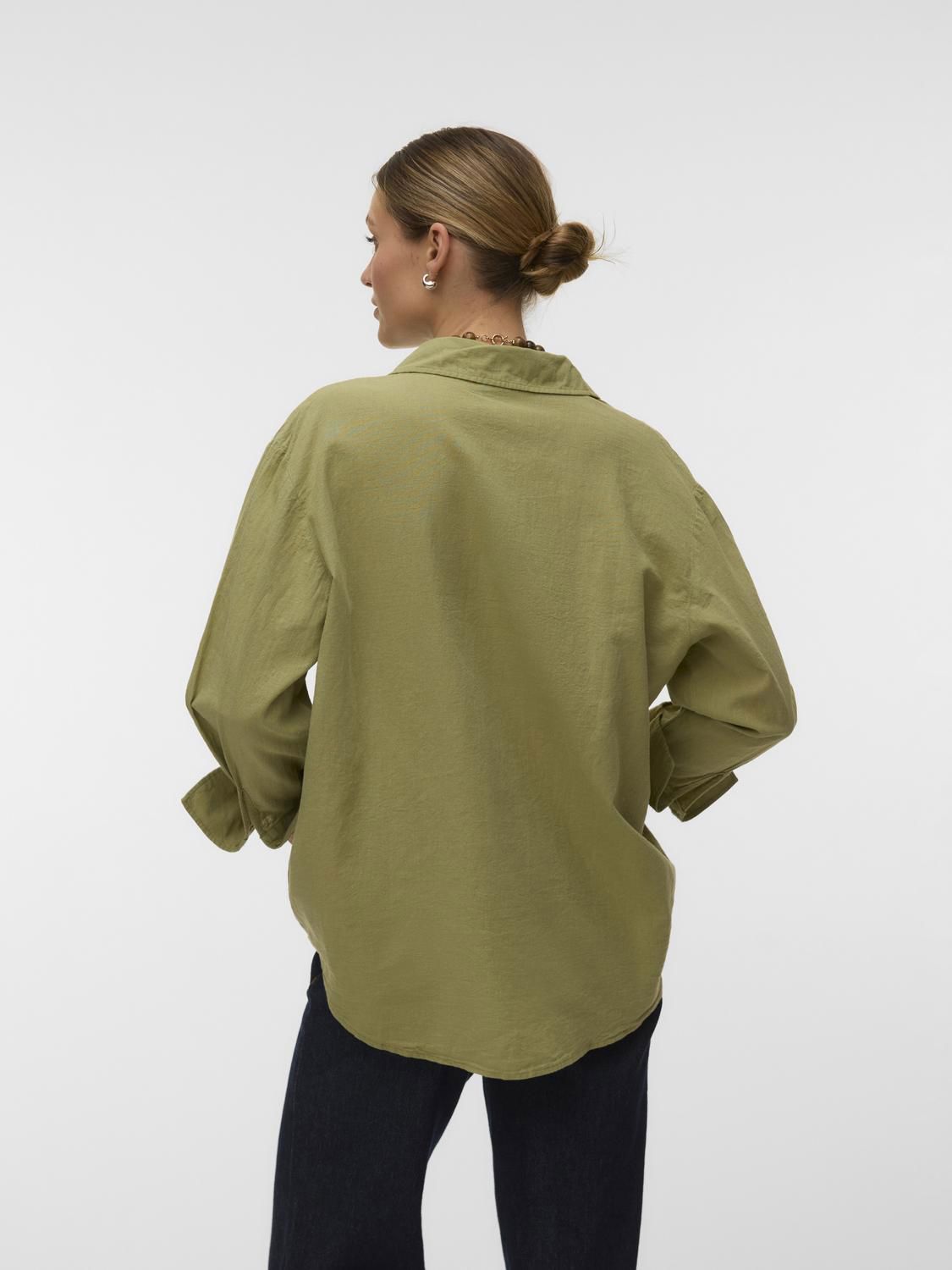 Vmmarley Ls Shirt Wvn Sb4