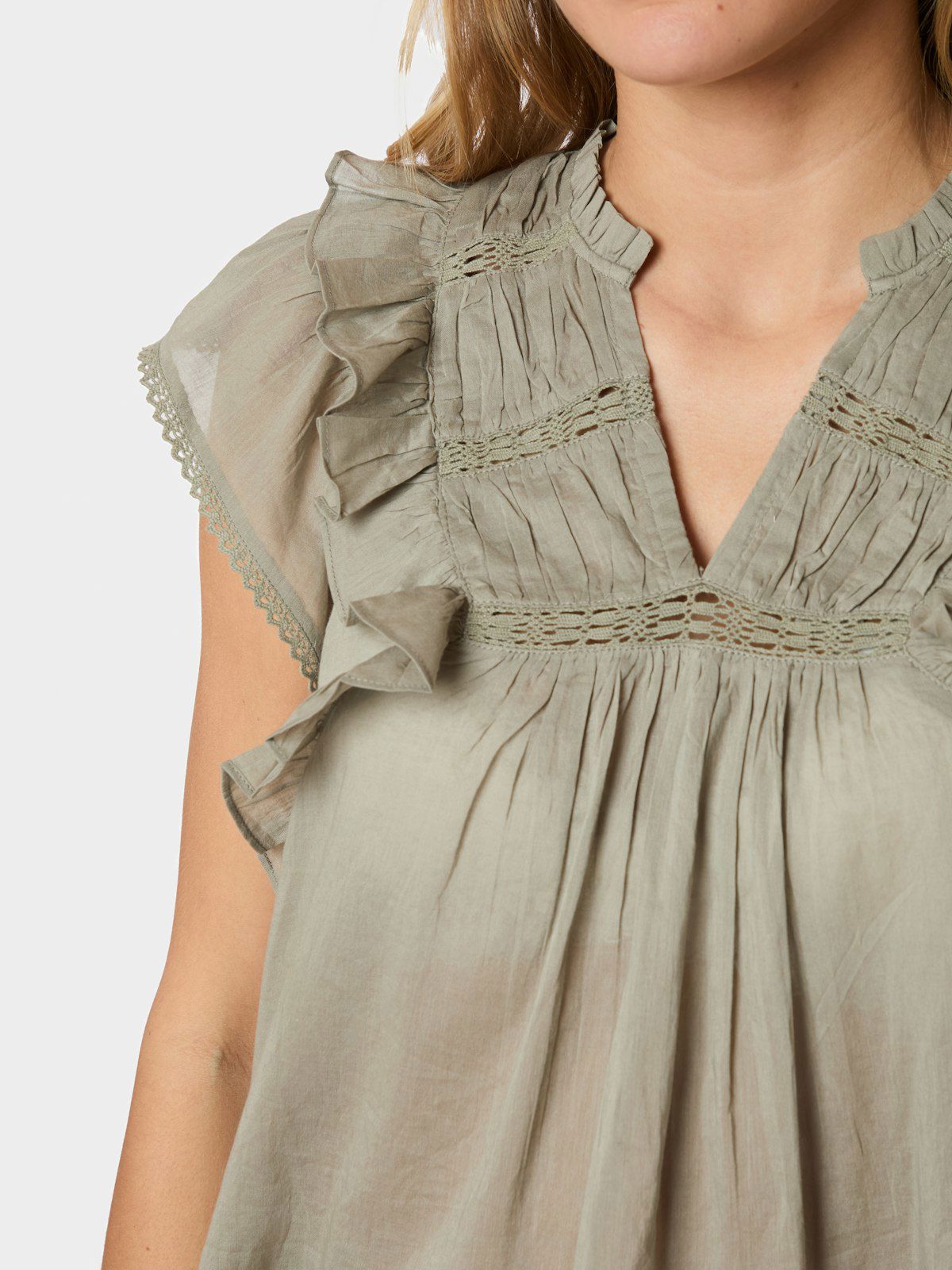 Jayla S Voile Top