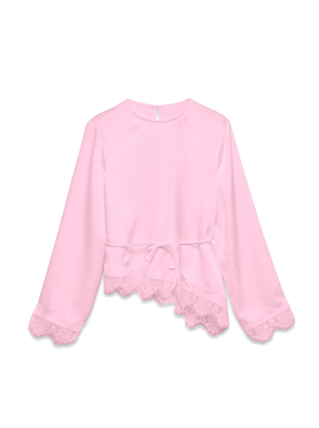 Vmmiro Ls Lace Top Wvn No