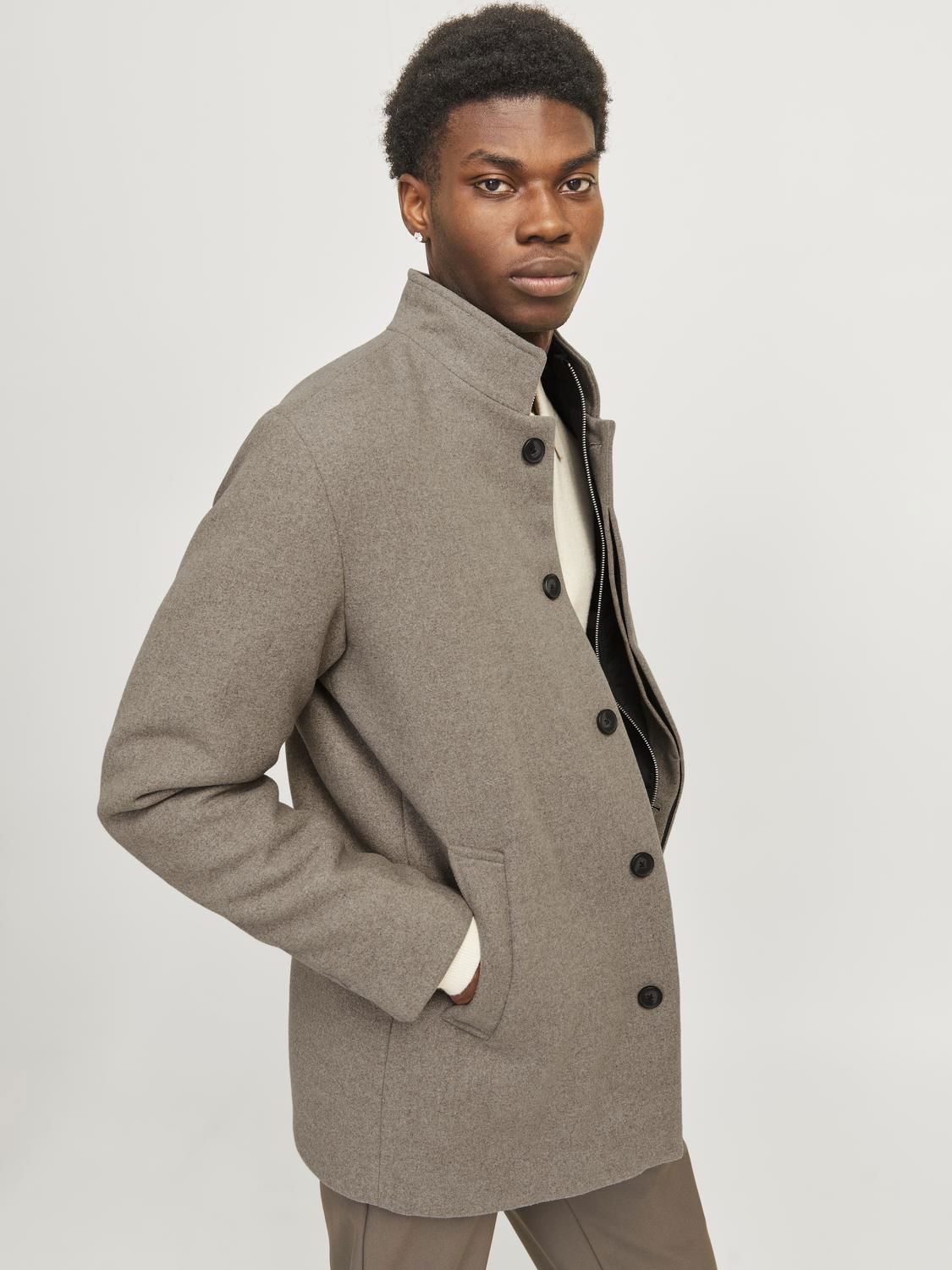 Jjeharrison Wool Blend Jacket Sn