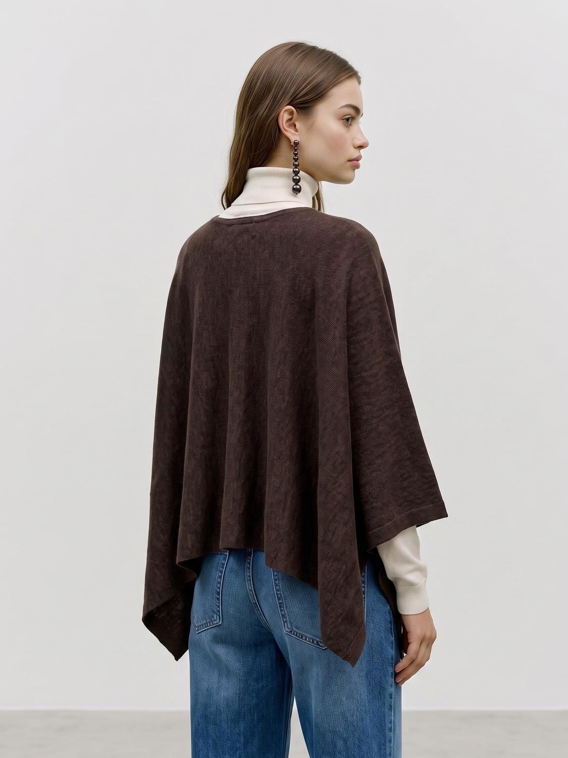 Vmisla Ls O-Neck Cape