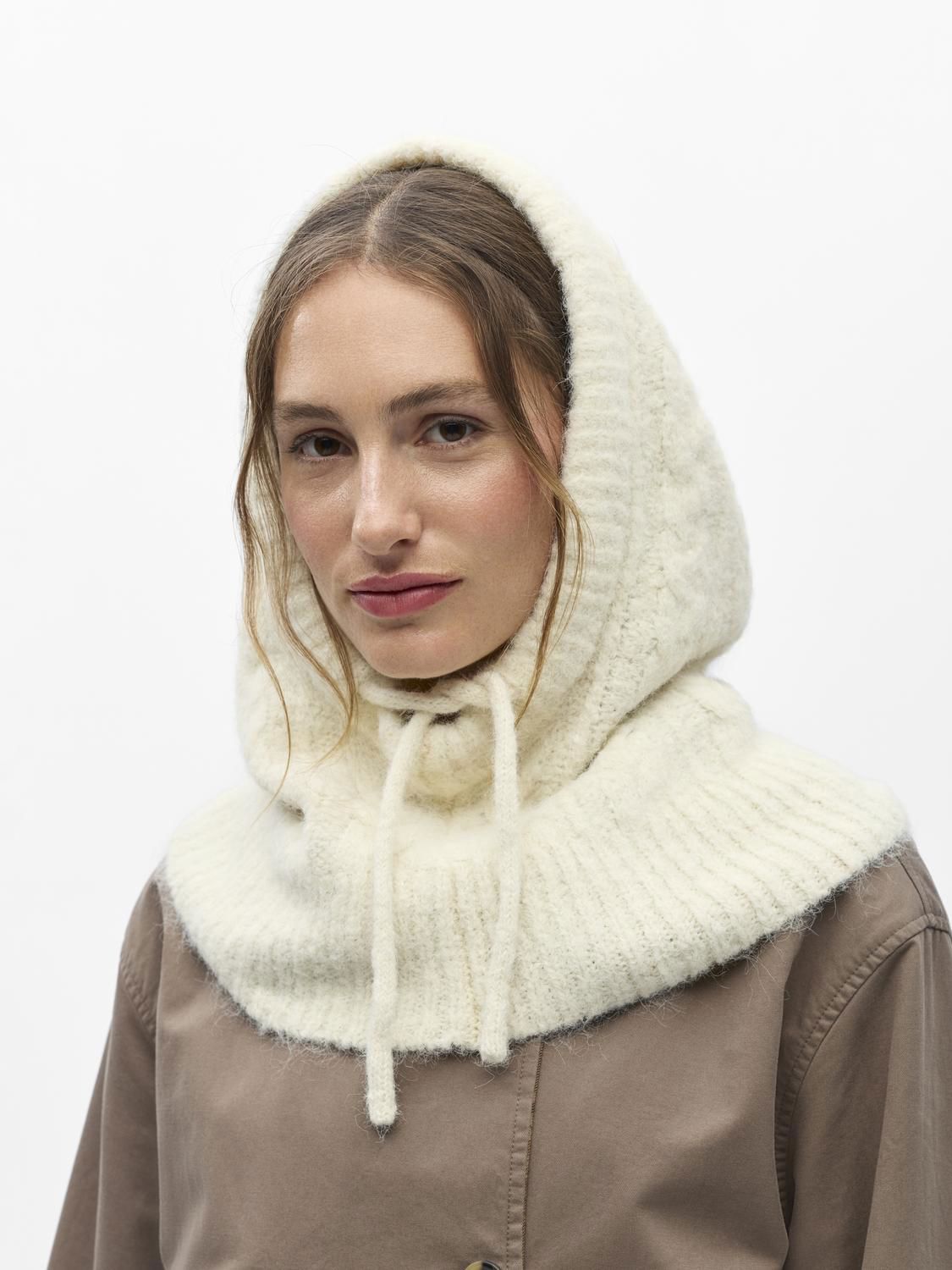 Objmilu Cable Knit Balaclava Noos