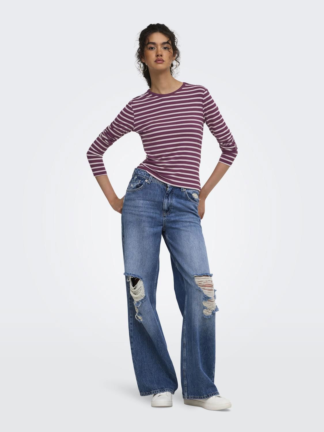 Onlnina L/s Aop Top Jrs