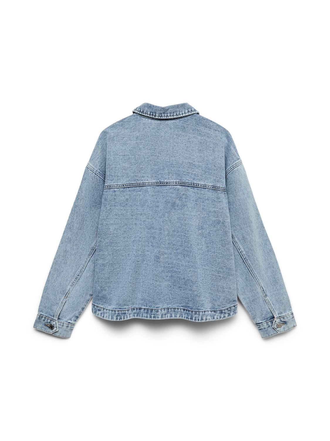 VMJAMIE LS SHACKET MIX GA NOOS LIGHT BLUE DENIM