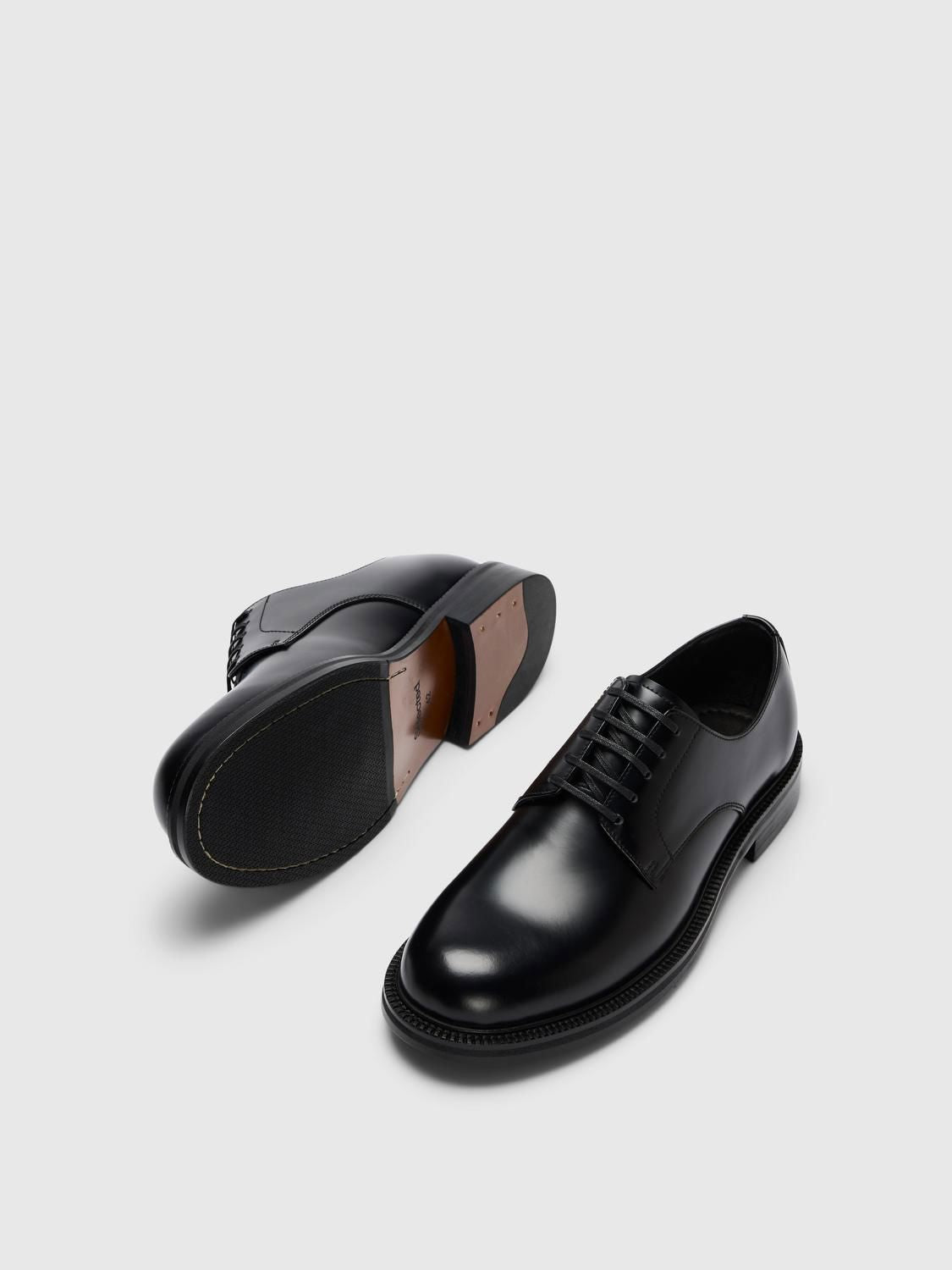 Slmbobby Leather Derby Shoe Noos