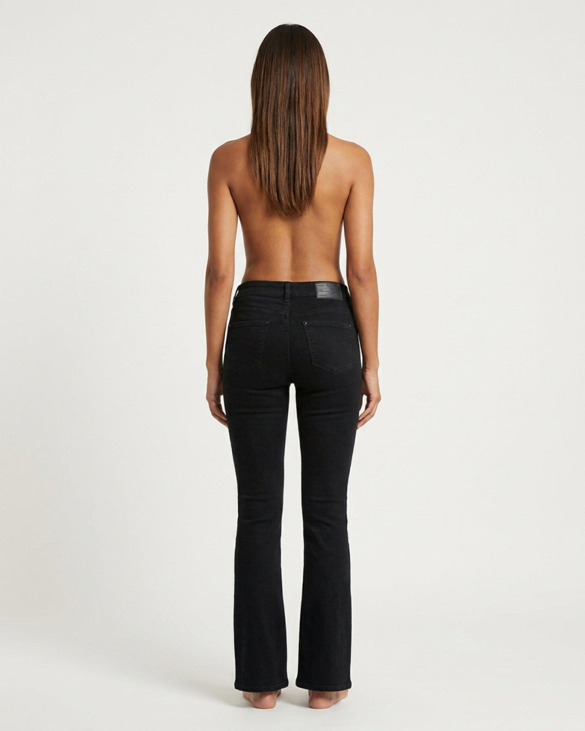 LOYAL BOOTCUT VELVET JEANS 90 BLACK