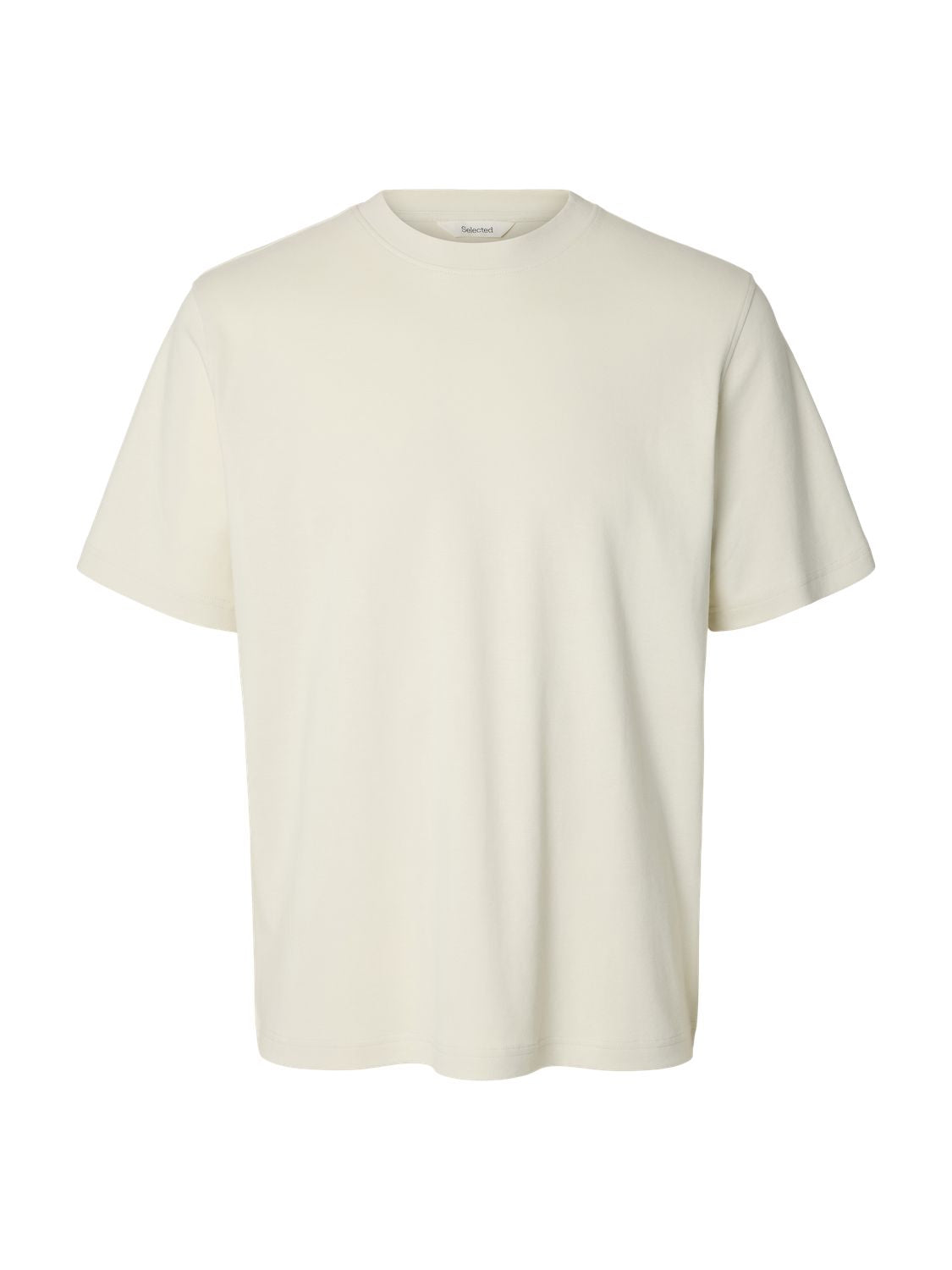 Slmtaj Mid Wgt Peach Ss O-Neck Tee Noos