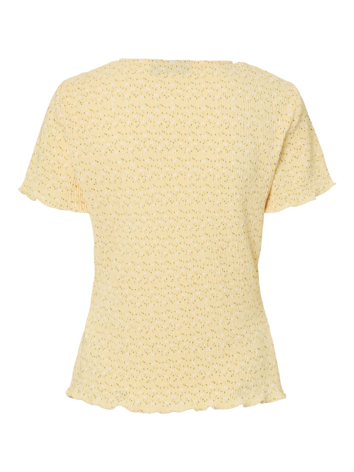 Pcflora Ss O-Neck Top Jrs Noos Bc