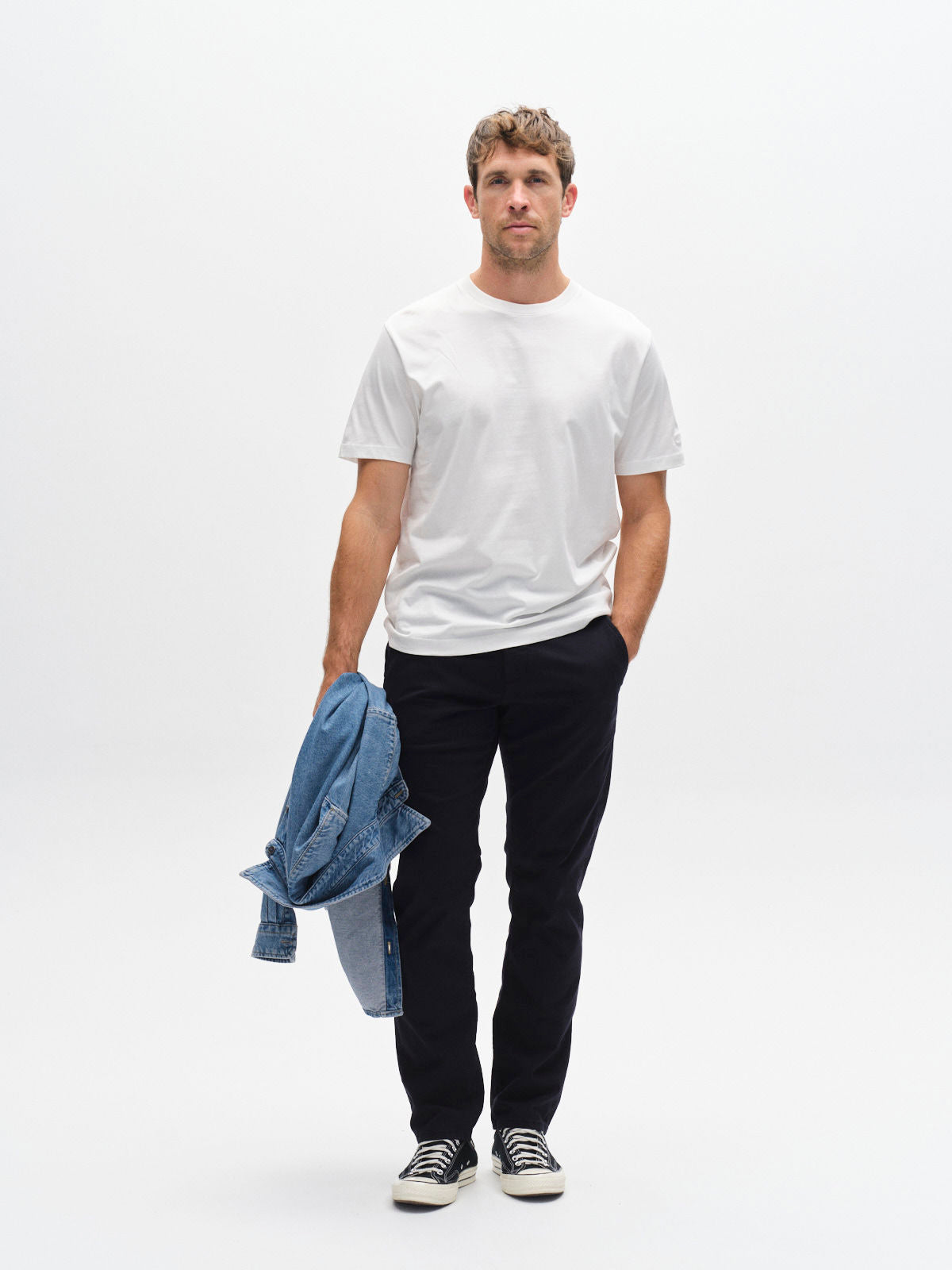 PAUL K3280 DALE CHINO BLUE BLACK