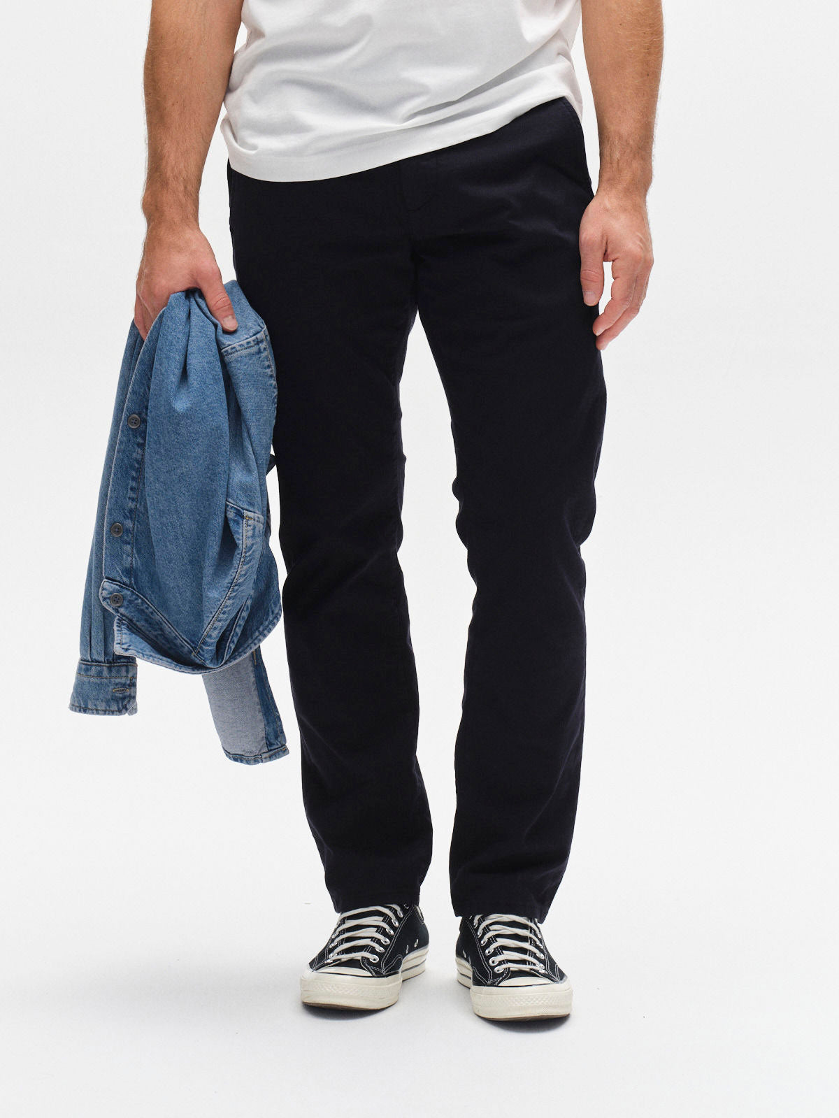 PAUL K3280 DALE CHINO BLUE BLACK