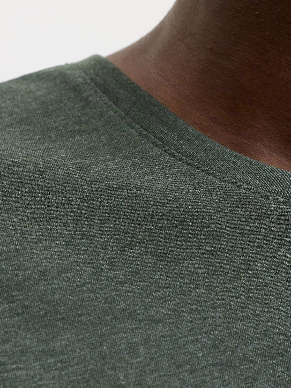 Jjeorganic Melange Tee Ss O-Neck Noos