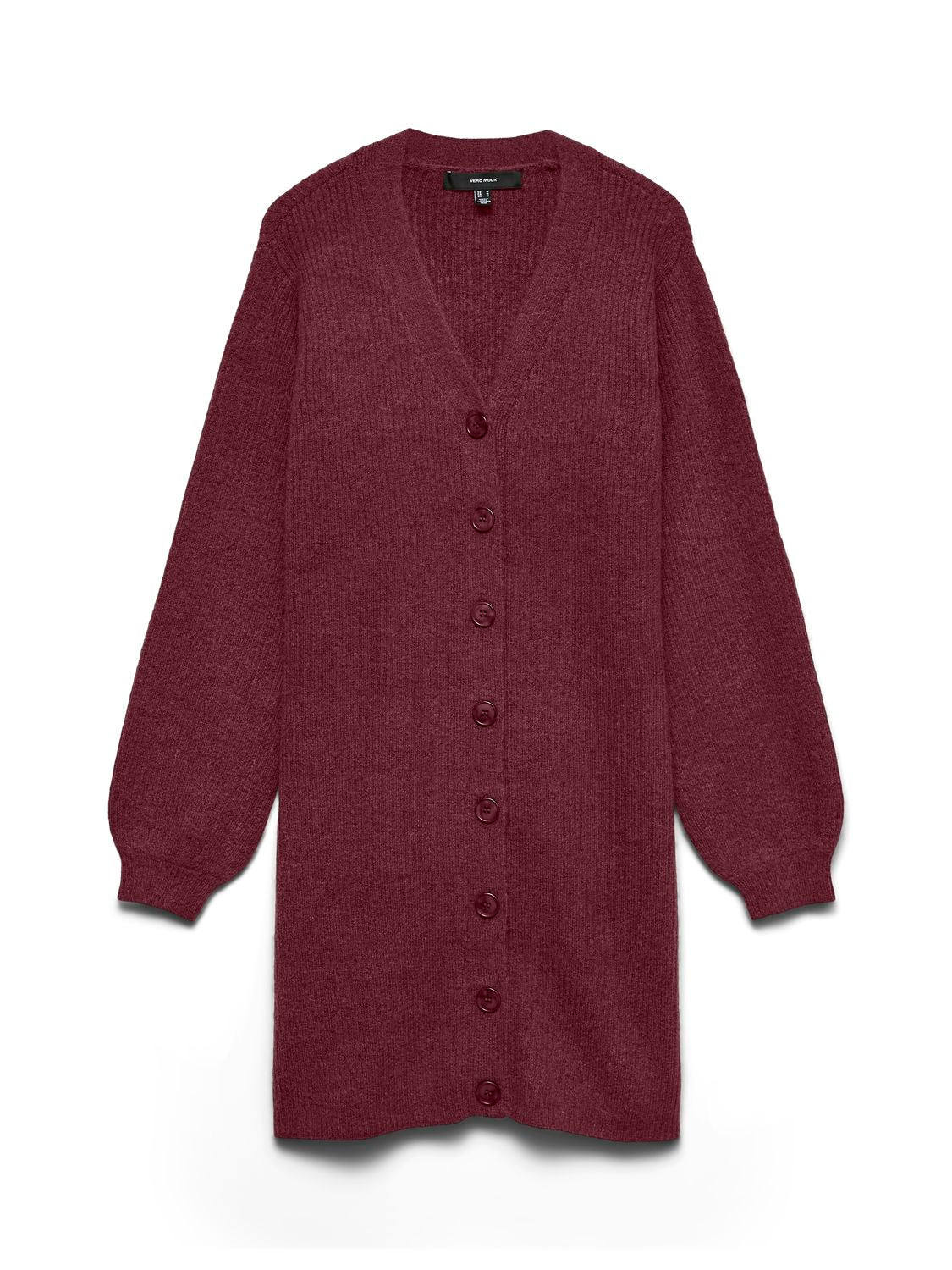 Vmkarla Ls V-Neck Button Abk Dress Noos
