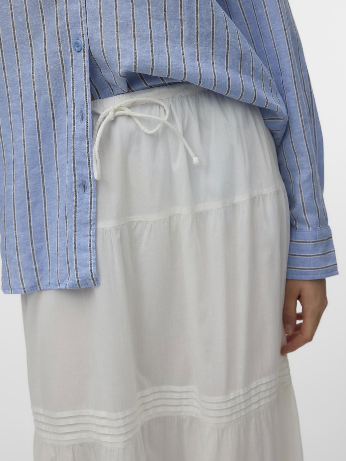Vmsandy Hw Ankle Skirt Wvn