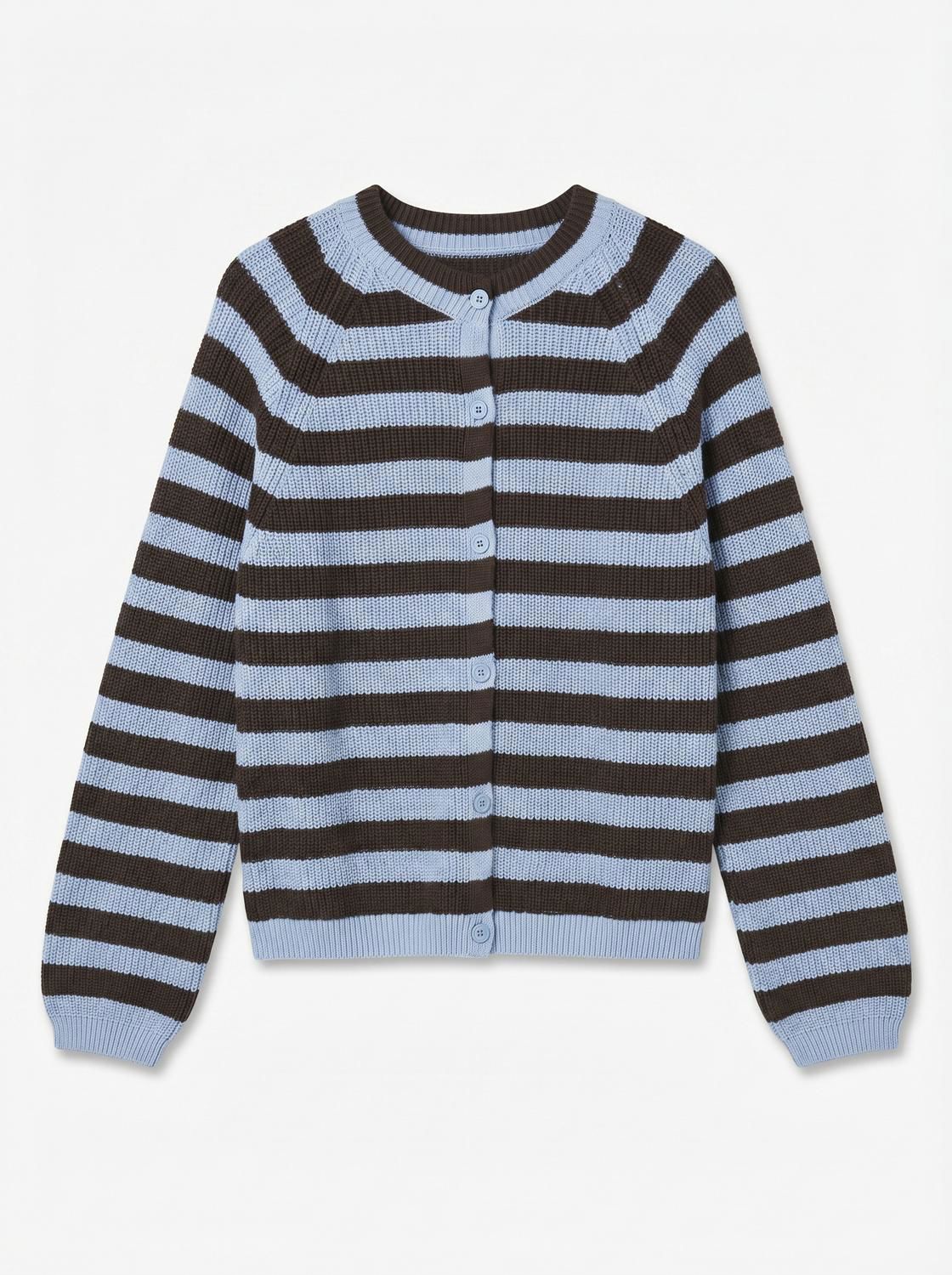 Awannalise Ls O-Neck Knit Cardigan