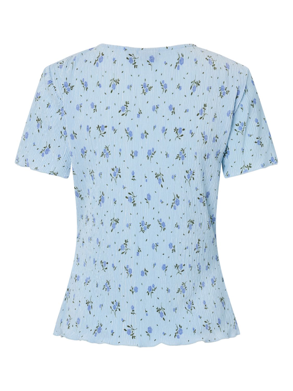Pcflora Ss O-Neck Top Jrs Noos Bc