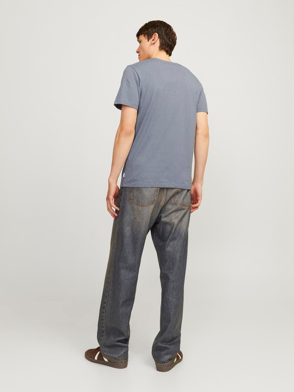 Jjeorganic Melange Tee Ss O-Neck Noos