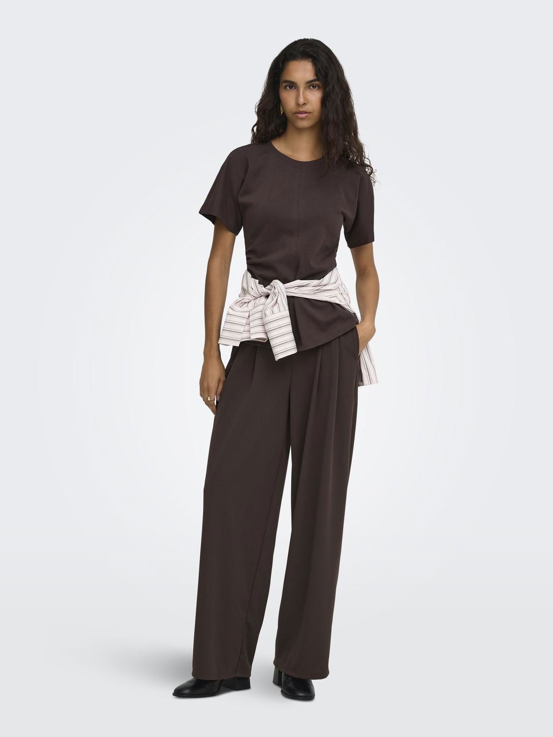 Onlbang Pleat Wide Pant Jrs