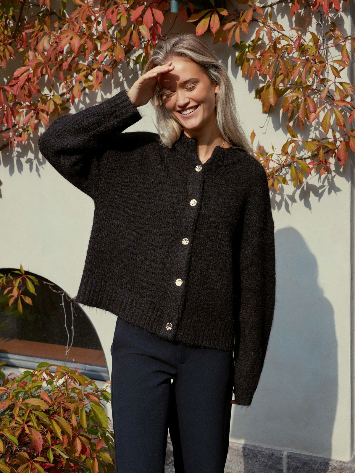 Taura Fluffy Knit Cardigan