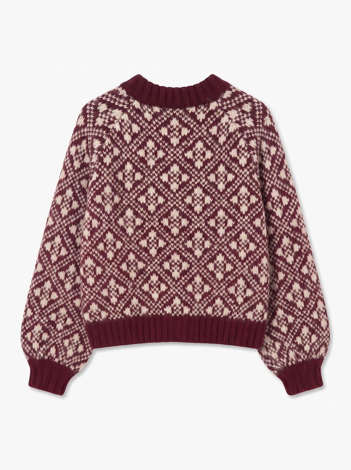 Vminga Ls O-Neck Zip Cardigan Lcs