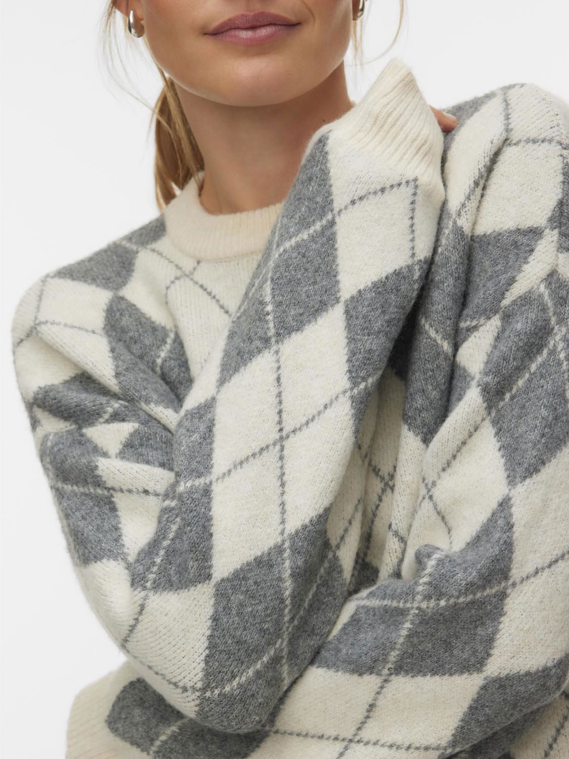 Vmhalo Ls O-Neck Pullover Boo