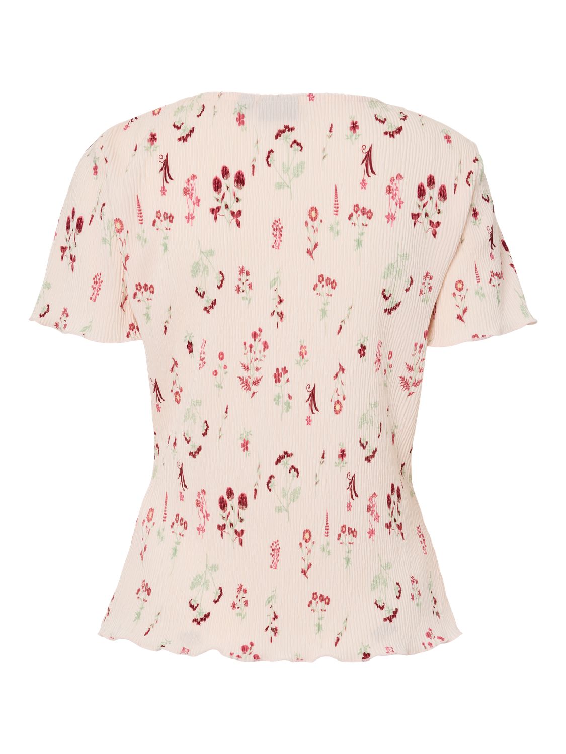 Pcflora Ss O-Neck Top Jrs Noos Bc