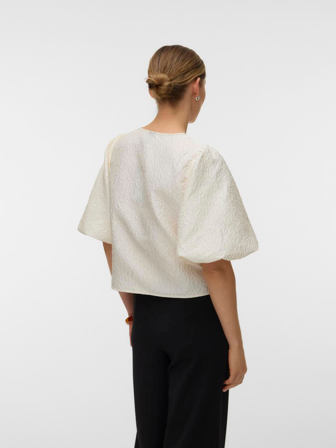 Vmlaia 2/4 O-Neck Top Wvn