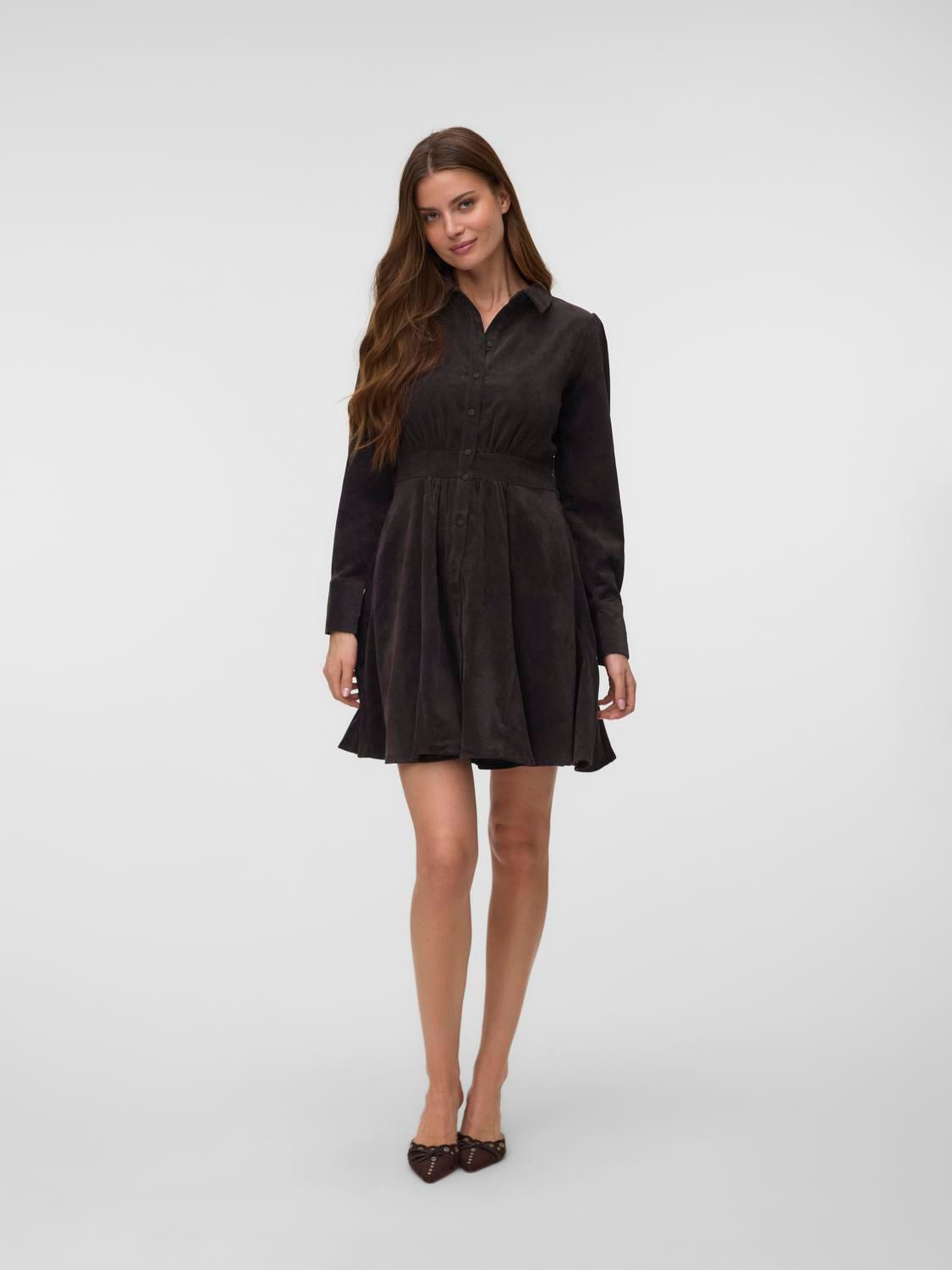 Awane Ls Short Shirt Dress