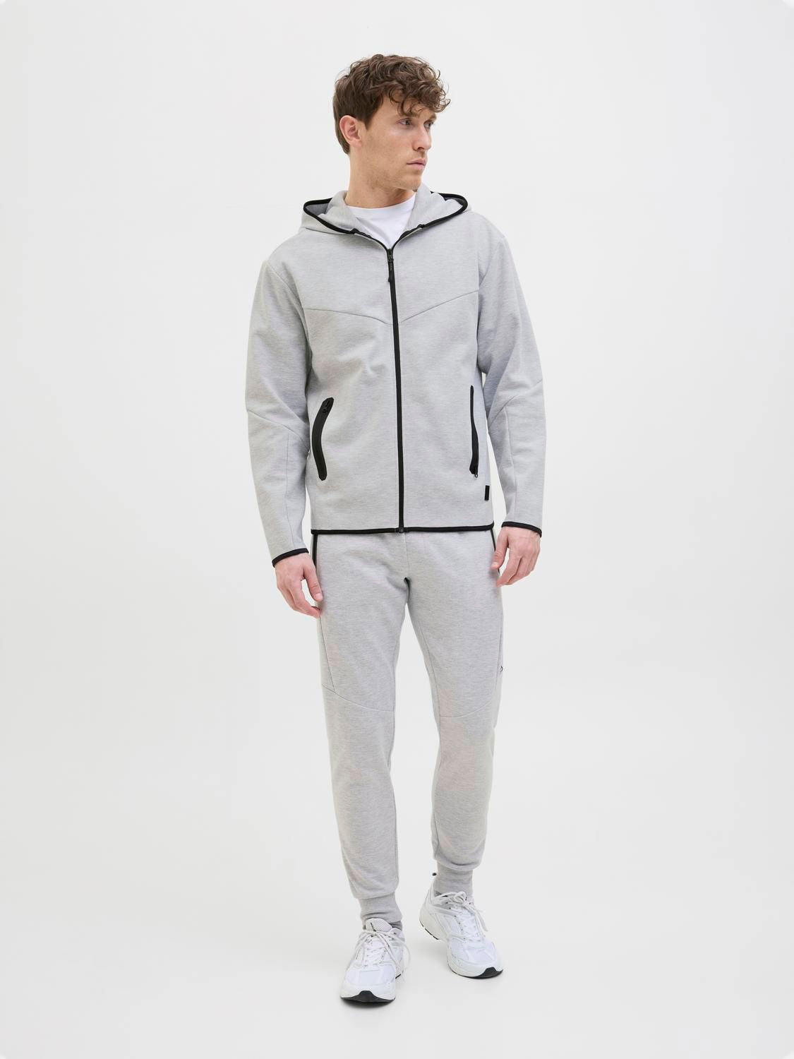 JPSTWILL JJFUSION SWEAT PANTS NOOS GREY