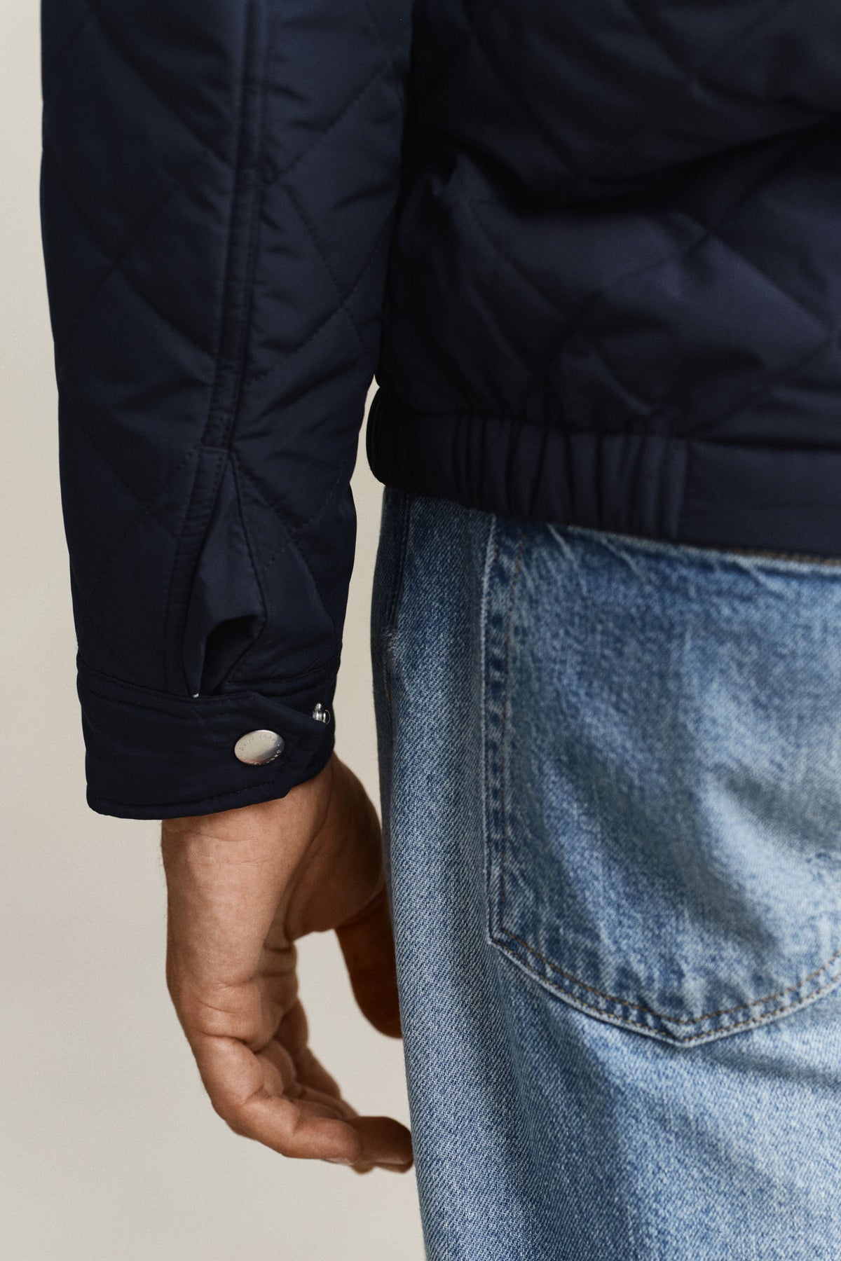 QUILTED WINDCHEATER 7006340 EVENING BLUE