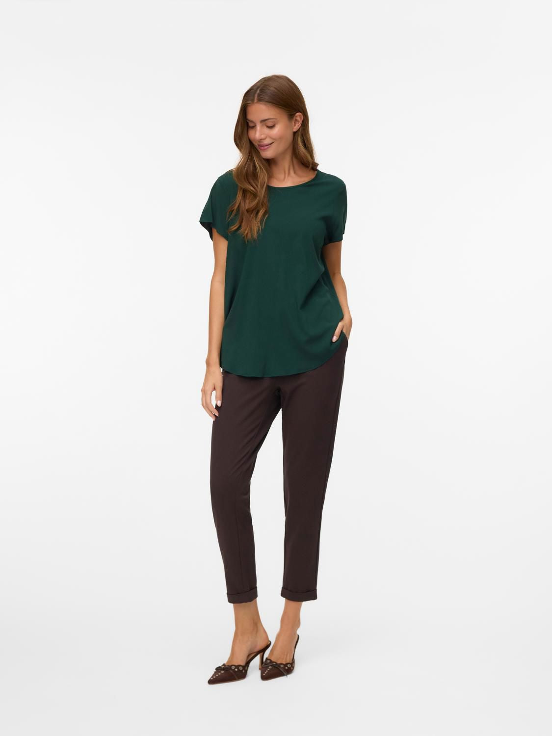 Vmmaya Mw Loose Solid Pant Noos