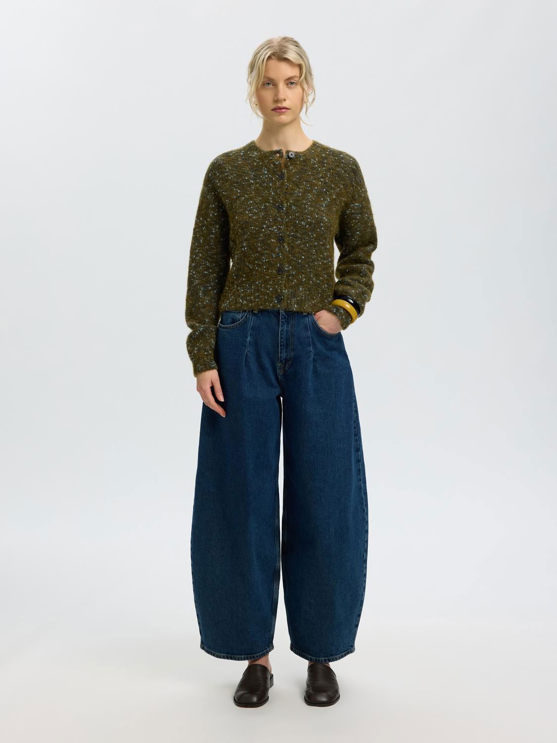 Slwkat Ls Knit Short Cardigan