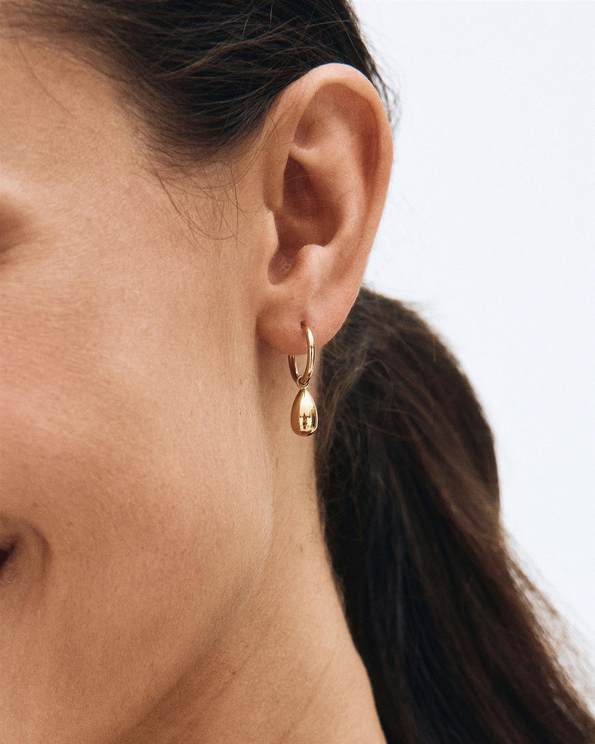 Drop Mini Hoops Gold
