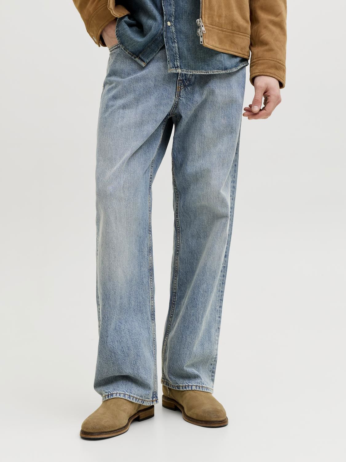 JJITED JJCLASSIC AKM 287 NOOS BLUE DENIM/LIGHT BLUE