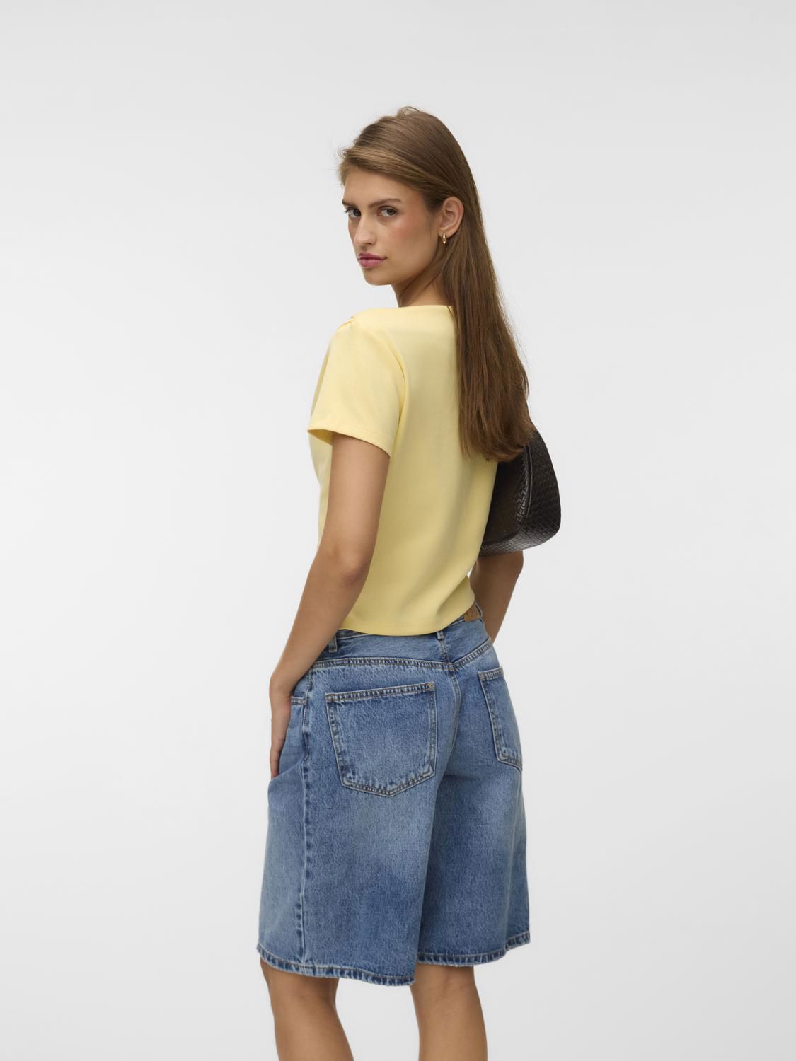 Vmmille Ss Boatneck Short Top Jrs Noos