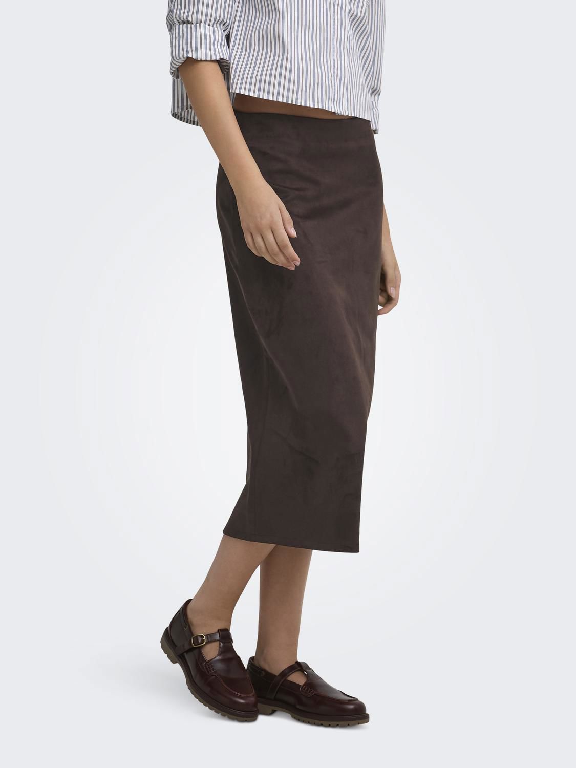 Onldiane Faux Suede Skirt Cc Otw