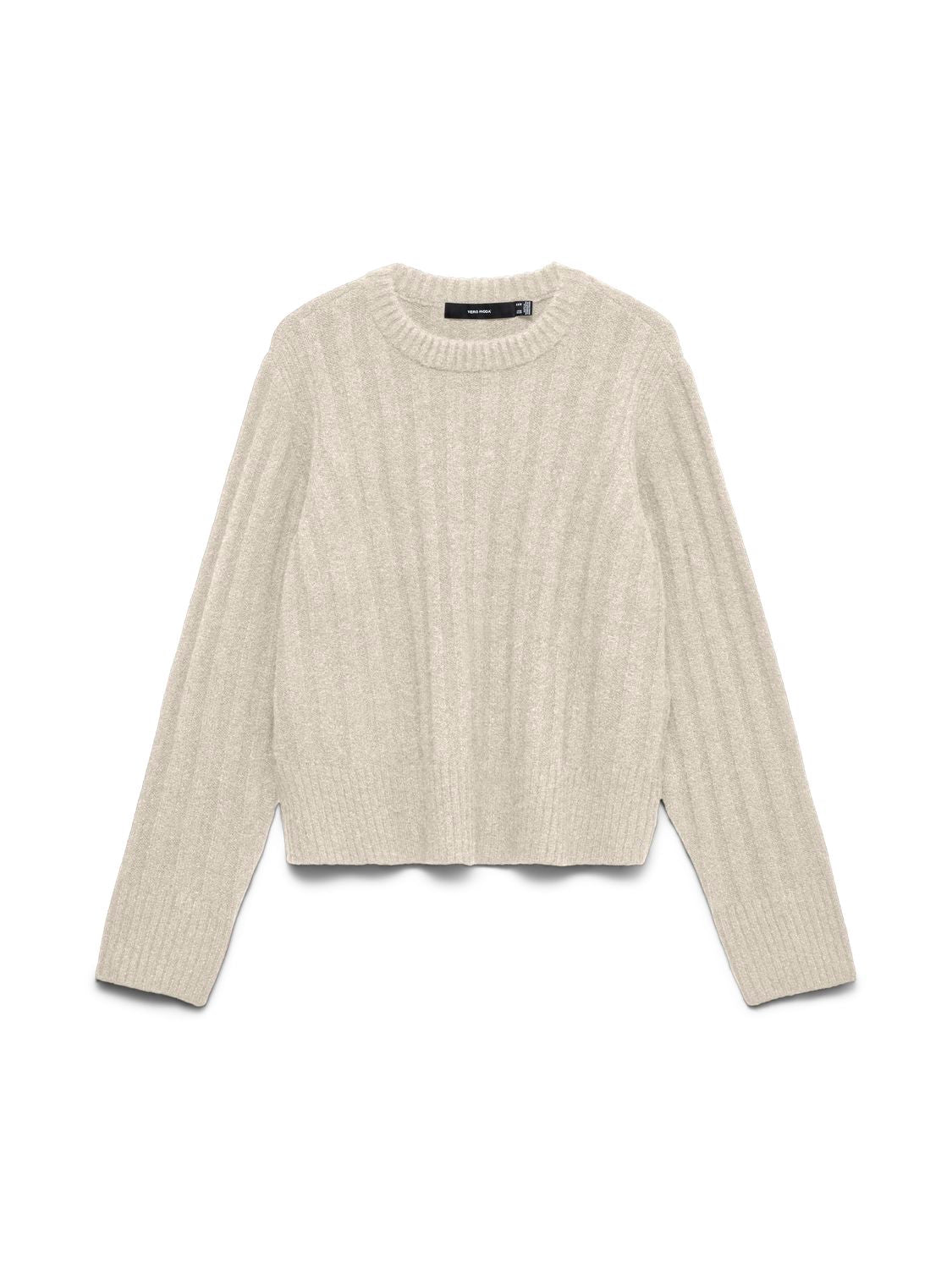 Vmbang Rib Ls O-Neck Pullover Boo
