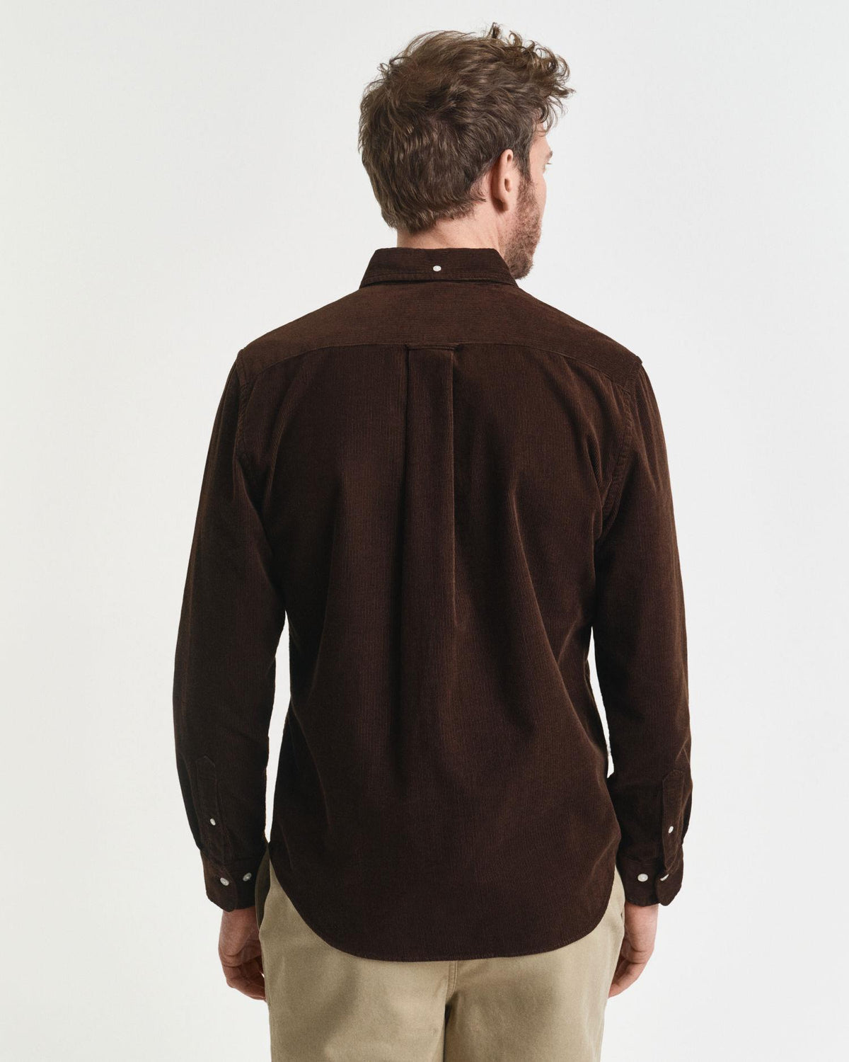 REG CORDUROY SHIRT 3250 RICH BROWN
