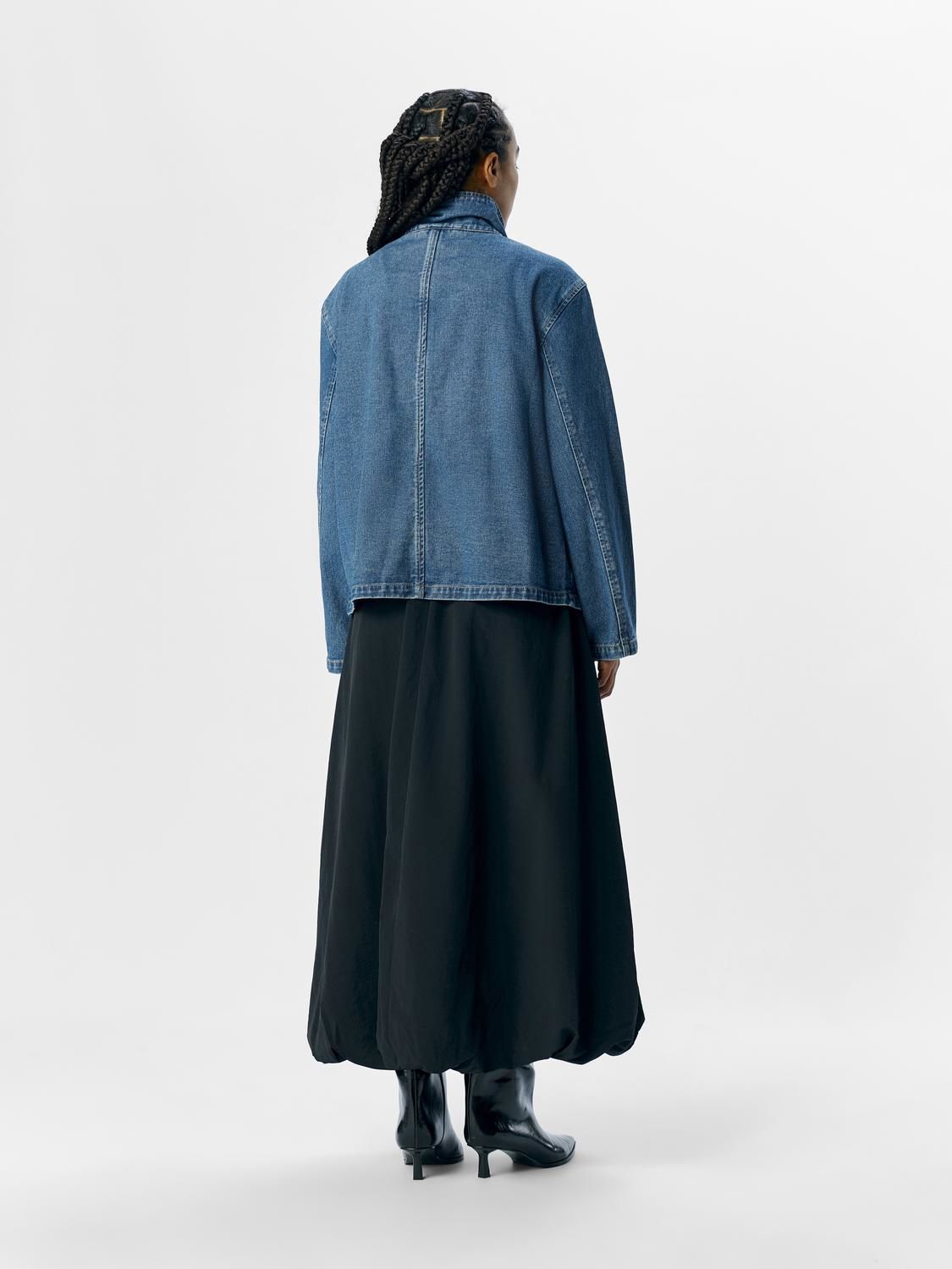 OBJTILLA GRO L/S LO DENIM JACKET NOOS Medium Blue Denim