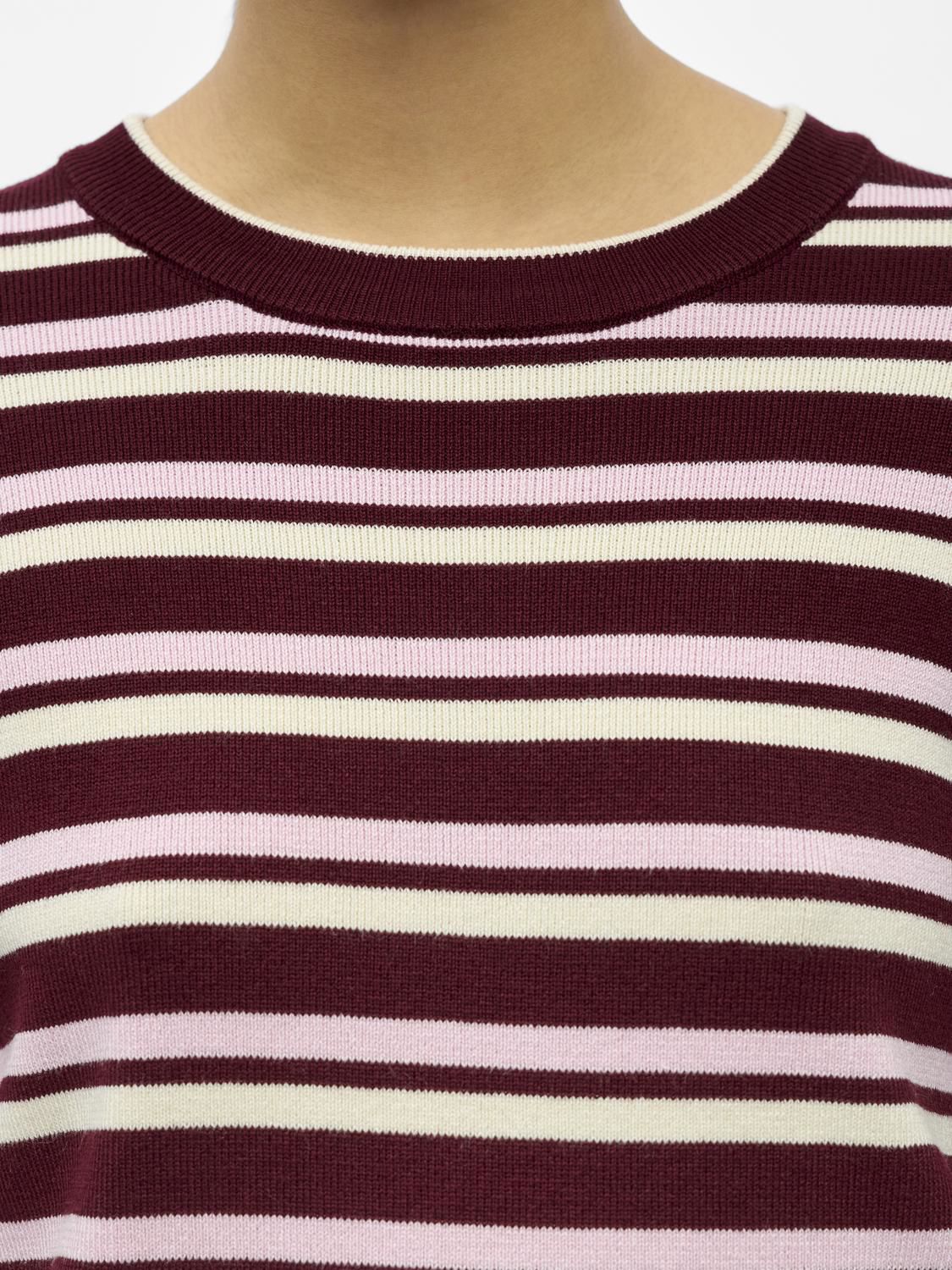 Objester L/s Re Knit Pullover Noos