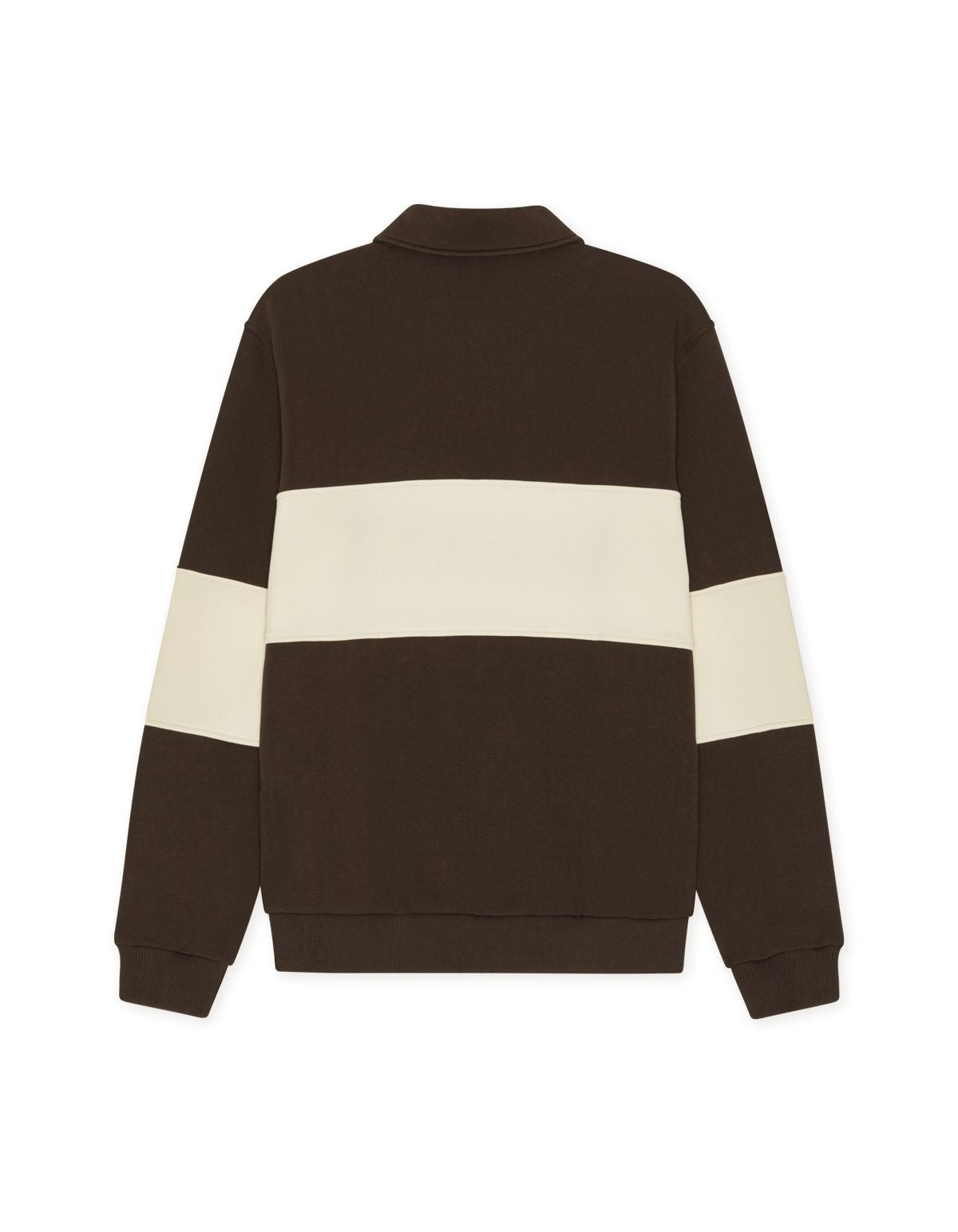 Zipper Rugby Sweatshirt