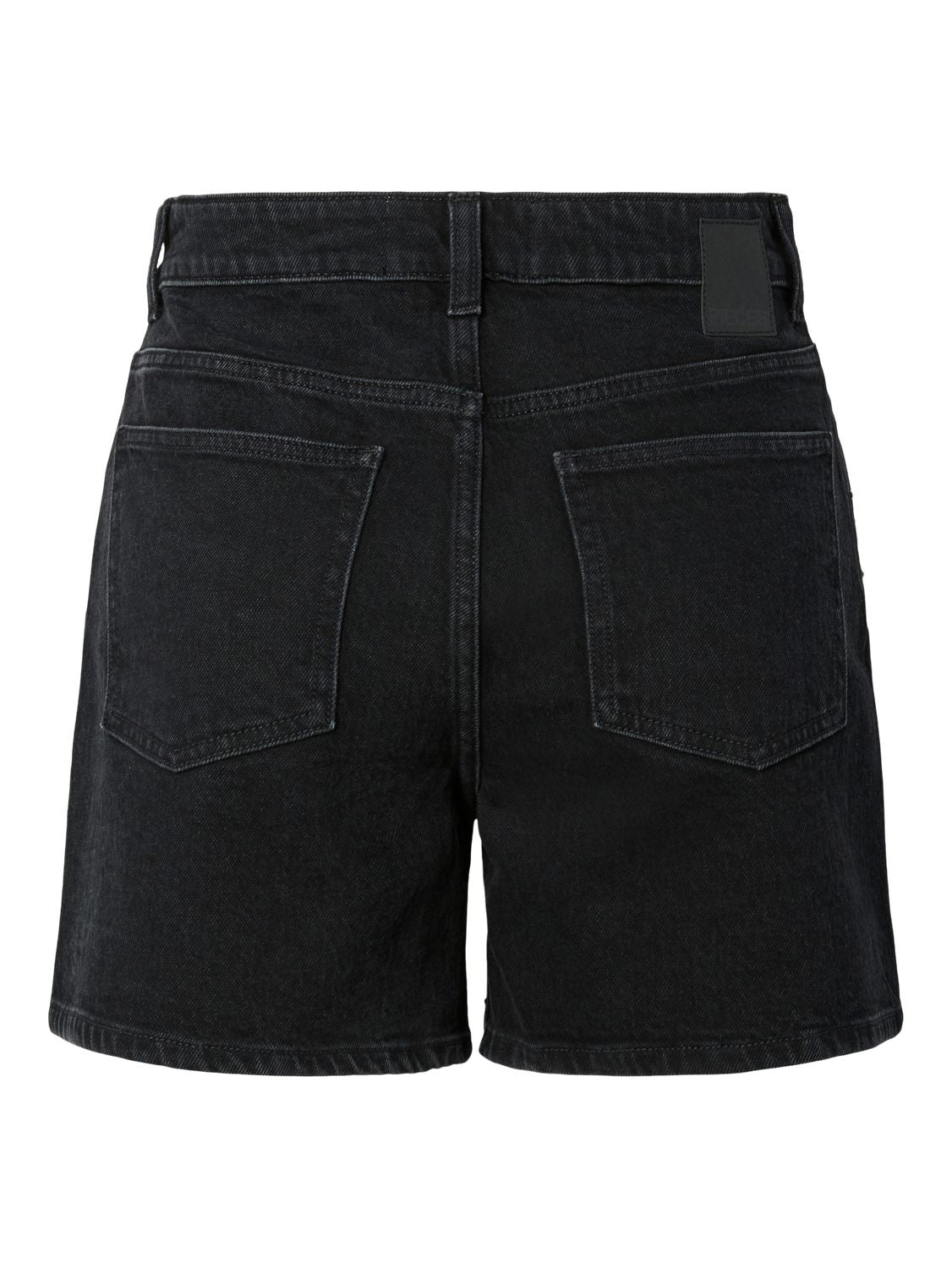PCGABI HW RHINESTONE DENIM SHORTS BC Black Denim/black rhinestone
