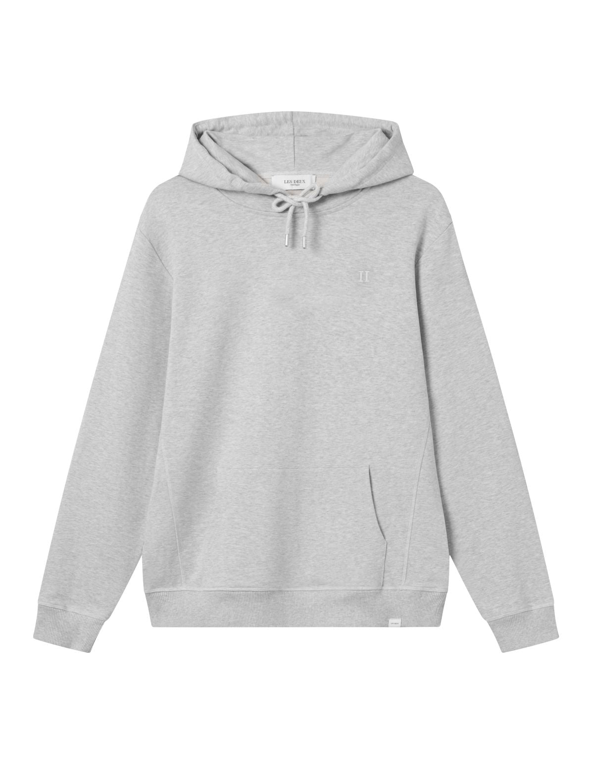 NØRREGAARD TONAL HOODIE GREY MELANGE