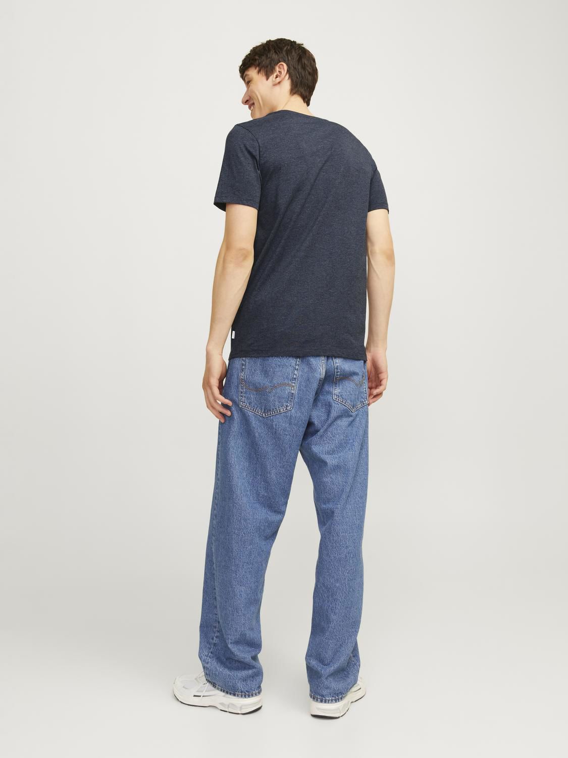 Jjeorganic Melange Tee Ss O-Neck Noos