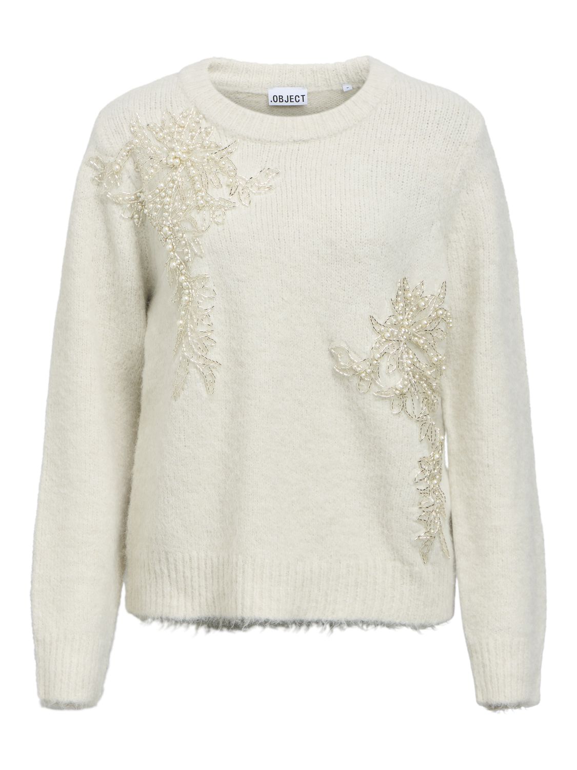 Objmelea L/s Re Knit Pullover 148