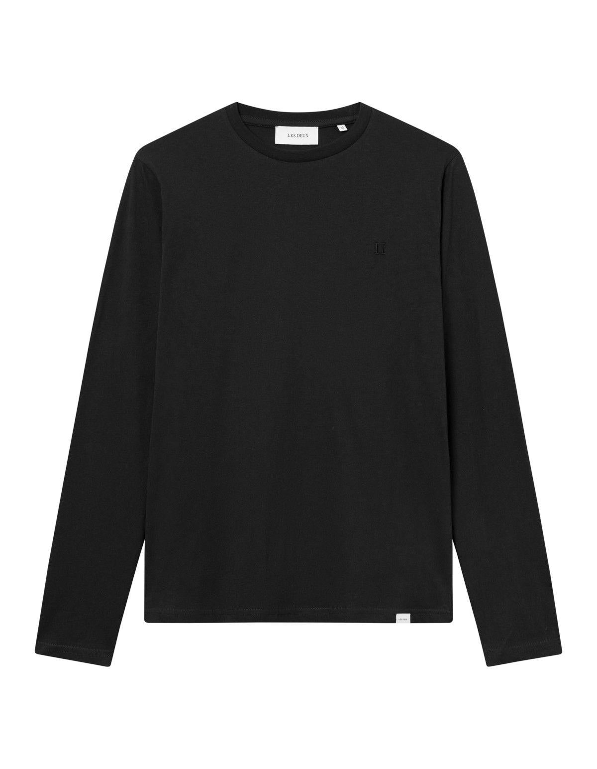 Nørregaard LS T-Shirt Tonal 100100-Black