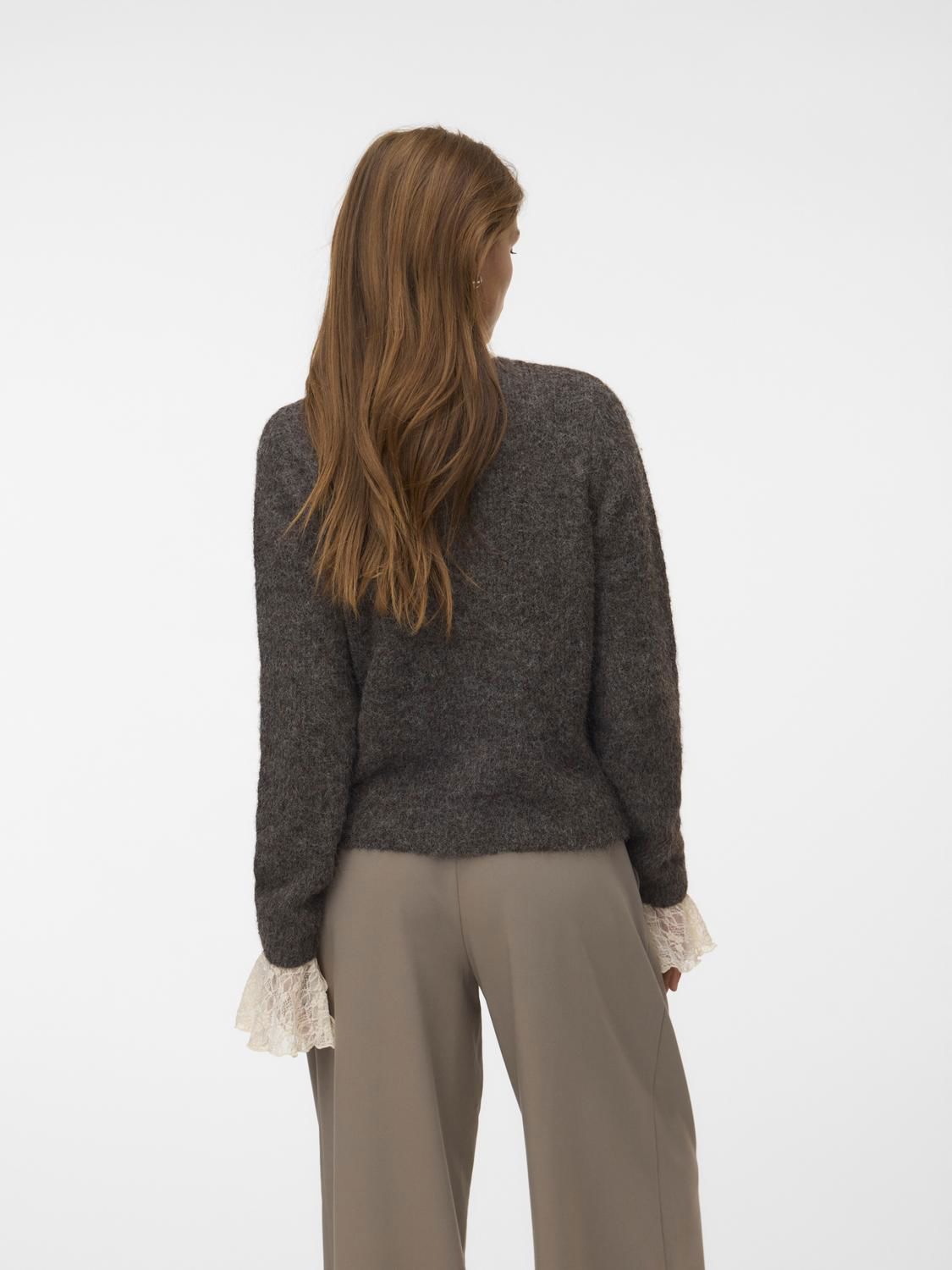 Vmnovah Ls O-Neck Button Cardi Ga Noos
